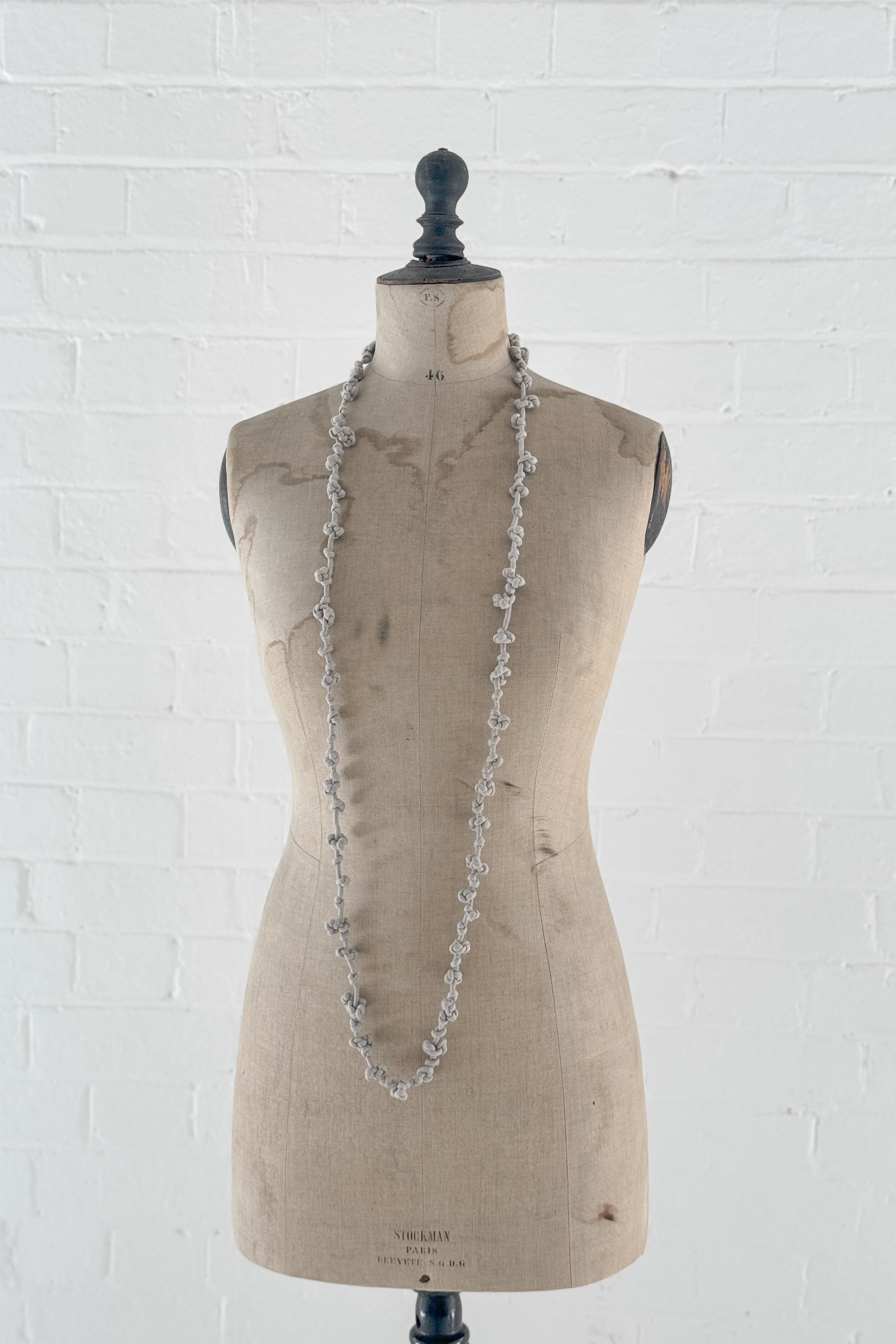 Sophie Digard | Knotted Linen Necklace | Sarah