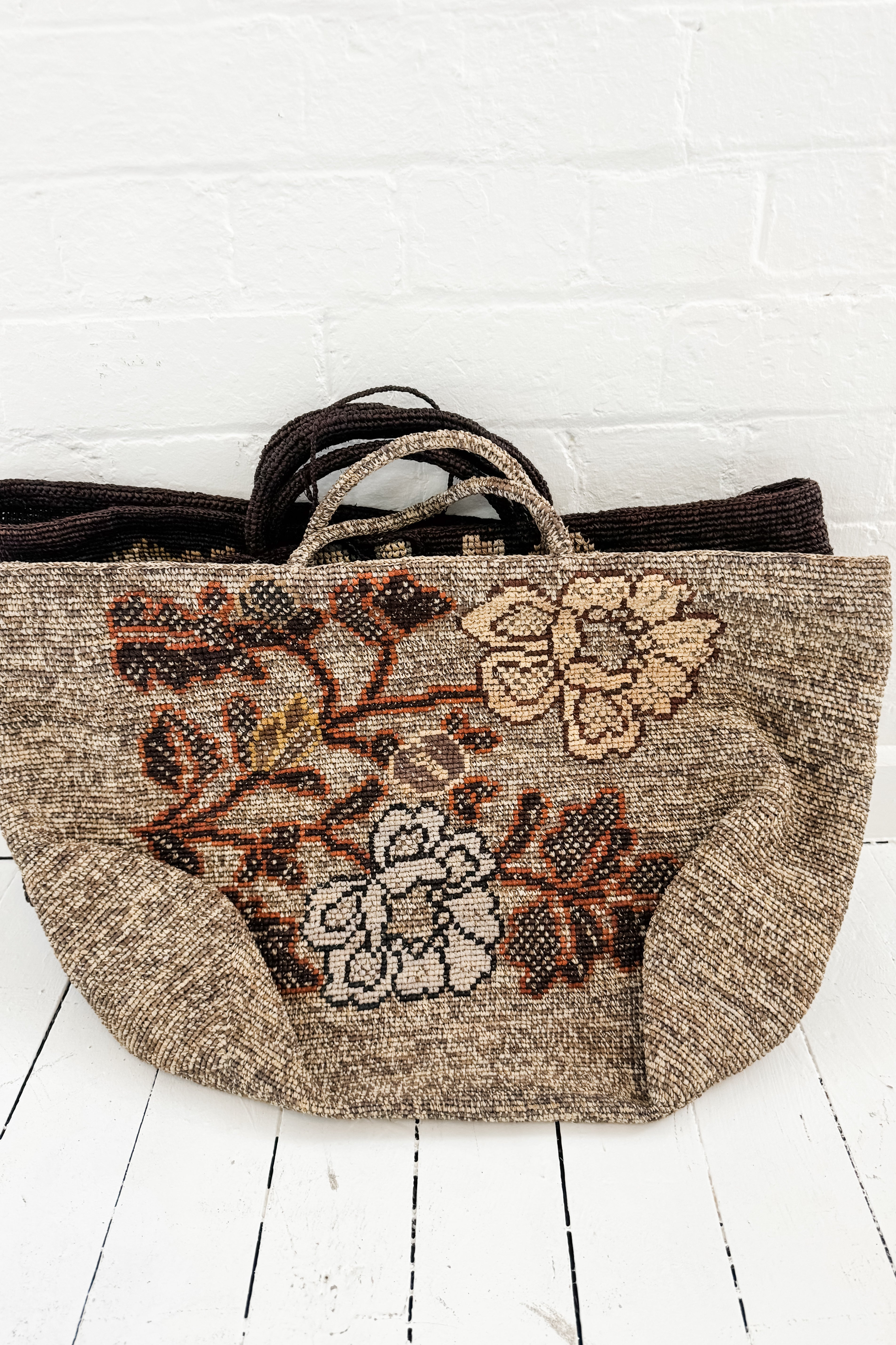 Sophie Digard | Raffia Applique Tote | Alessia