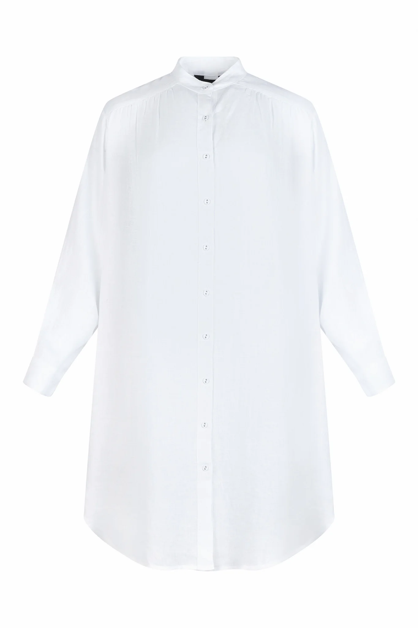 Ophelia Shirt Dress | White