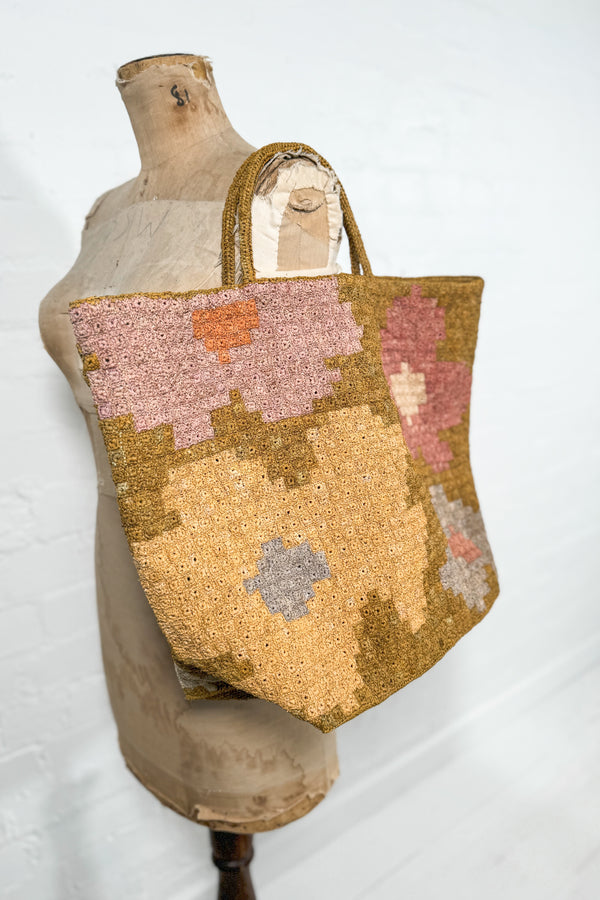 Sophie Digard | Raffia Applique Tote | Lottie