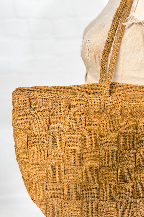 Sophie Digard | Woven Basket Weave Tote Bag | Stephanie