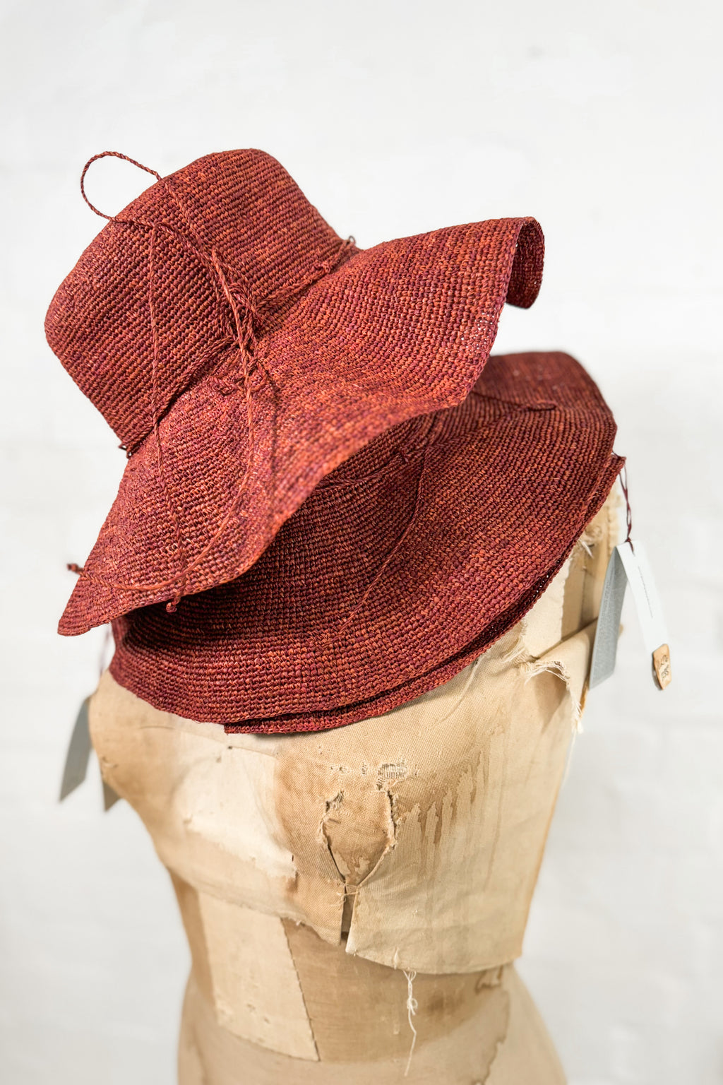 Sophie Digard | Fine Crochet Raffia Hat | Blaze