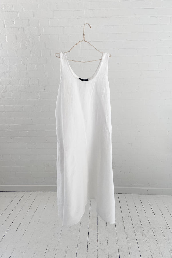 GW | Danni dress | White Cheesecloth | M
