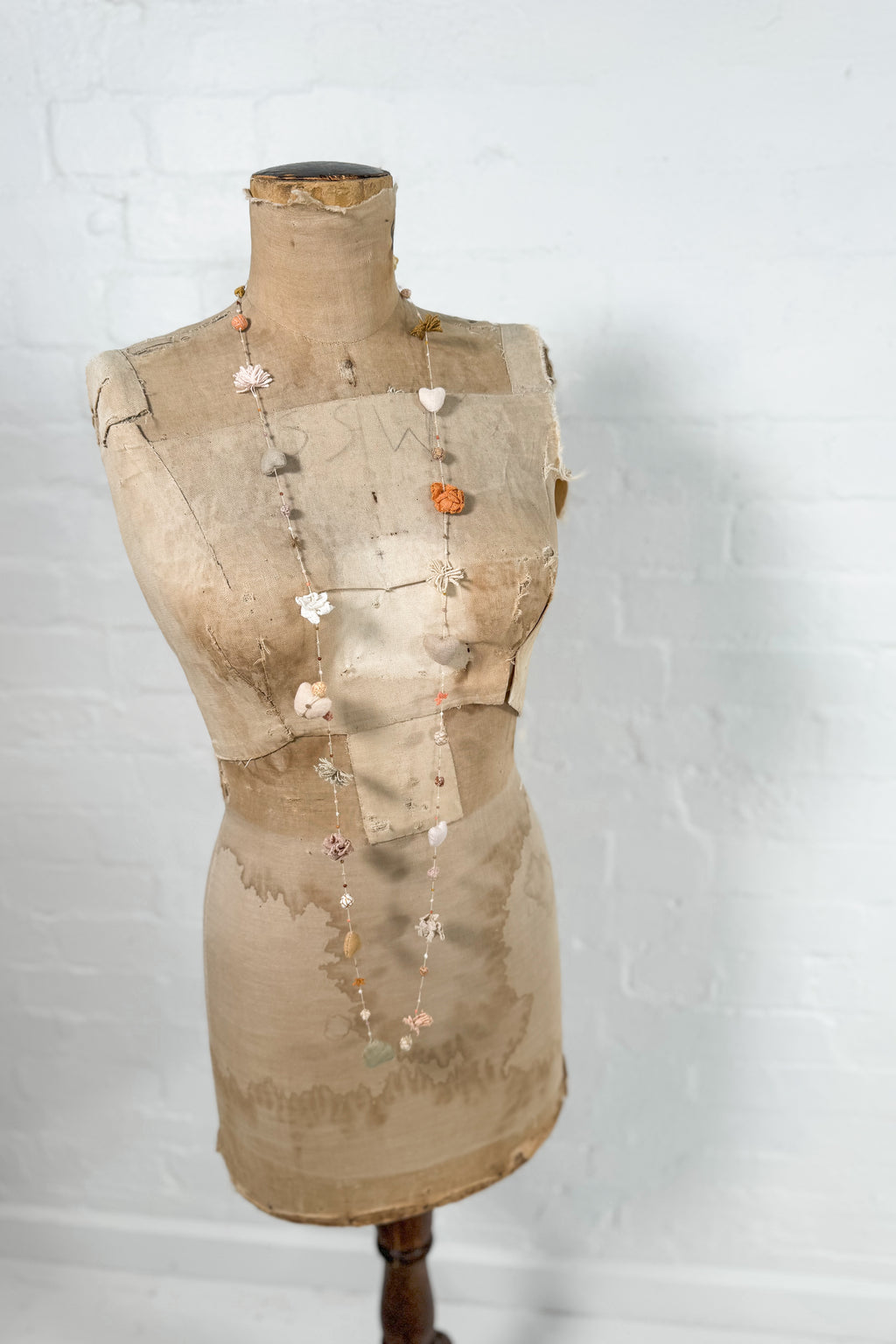 Sophie Digard | Delicate Linen Necklace | Zelda