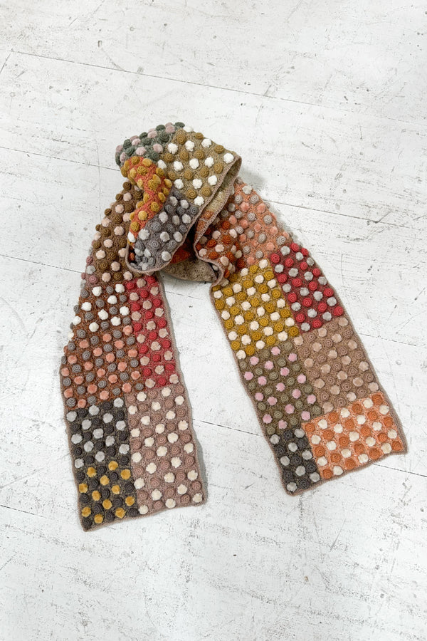 Sophie Digard | Wool Appliqued Scarf | Misha