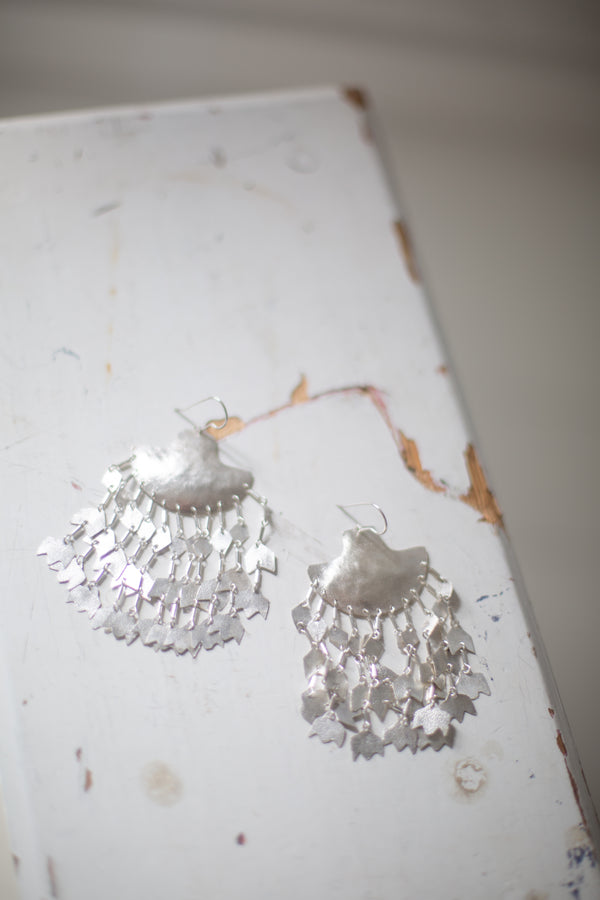 EWA Tribal | Seim Earrings Luxe | Silver