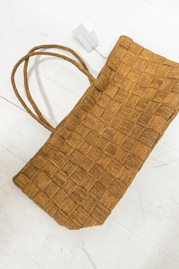 Sophie Digard | Woven Basket Weave Tote Bag | Stephanie