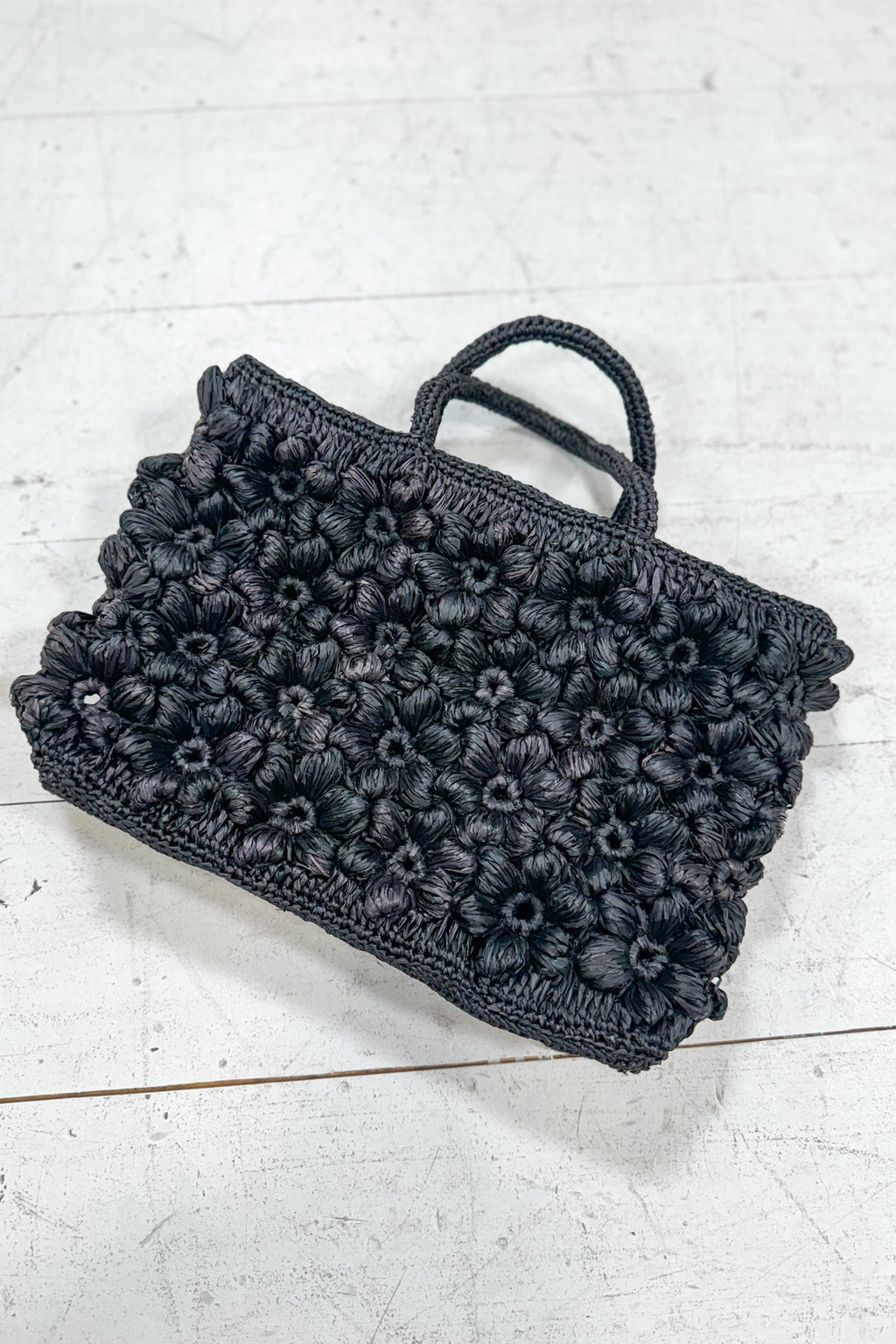 Sophie Digard | Crochet Raffia Flower Bag | Delphine