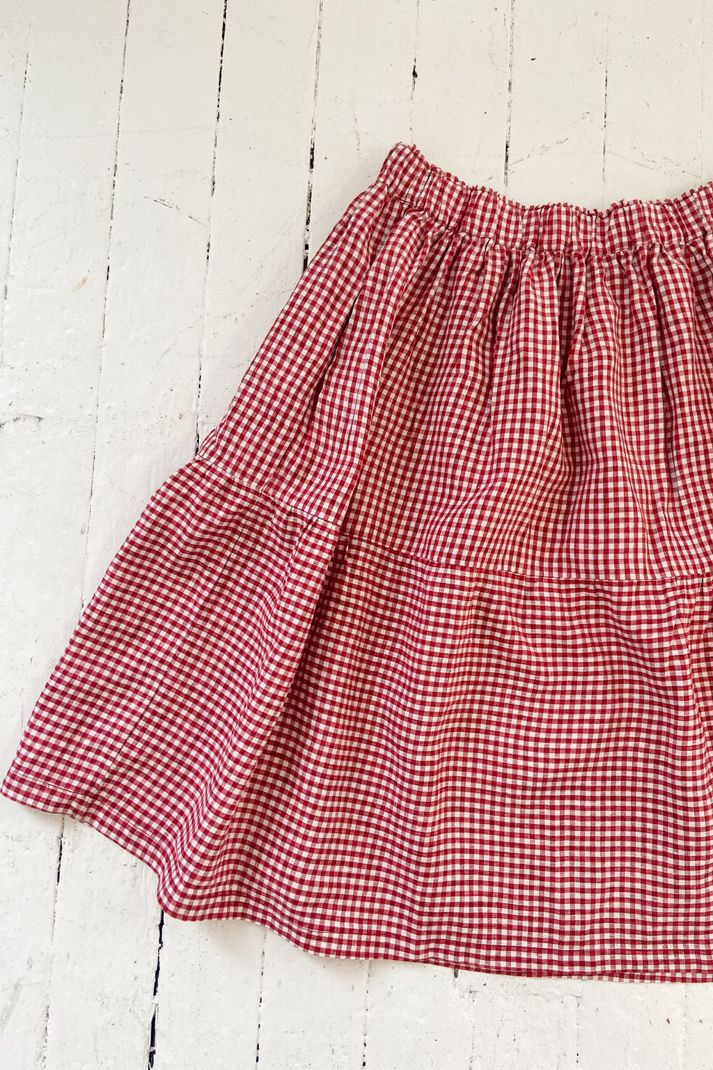 GW | Harriet Skirt | Bittersweet Check | L