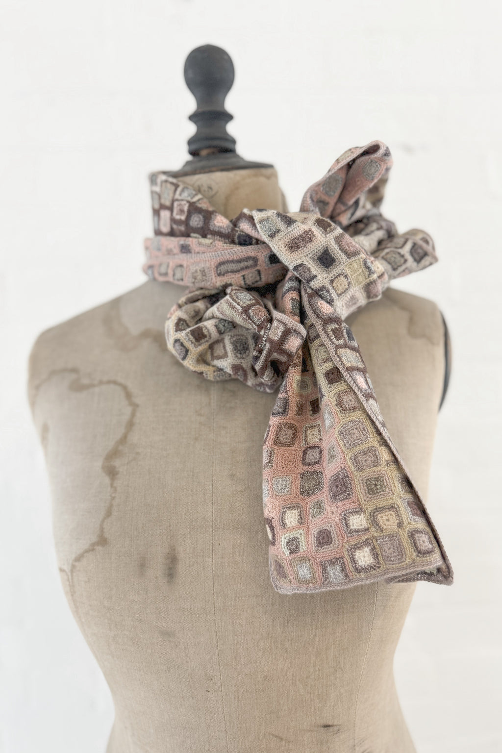 Sophie Digard | Wool Crochet Scarf | Isabella