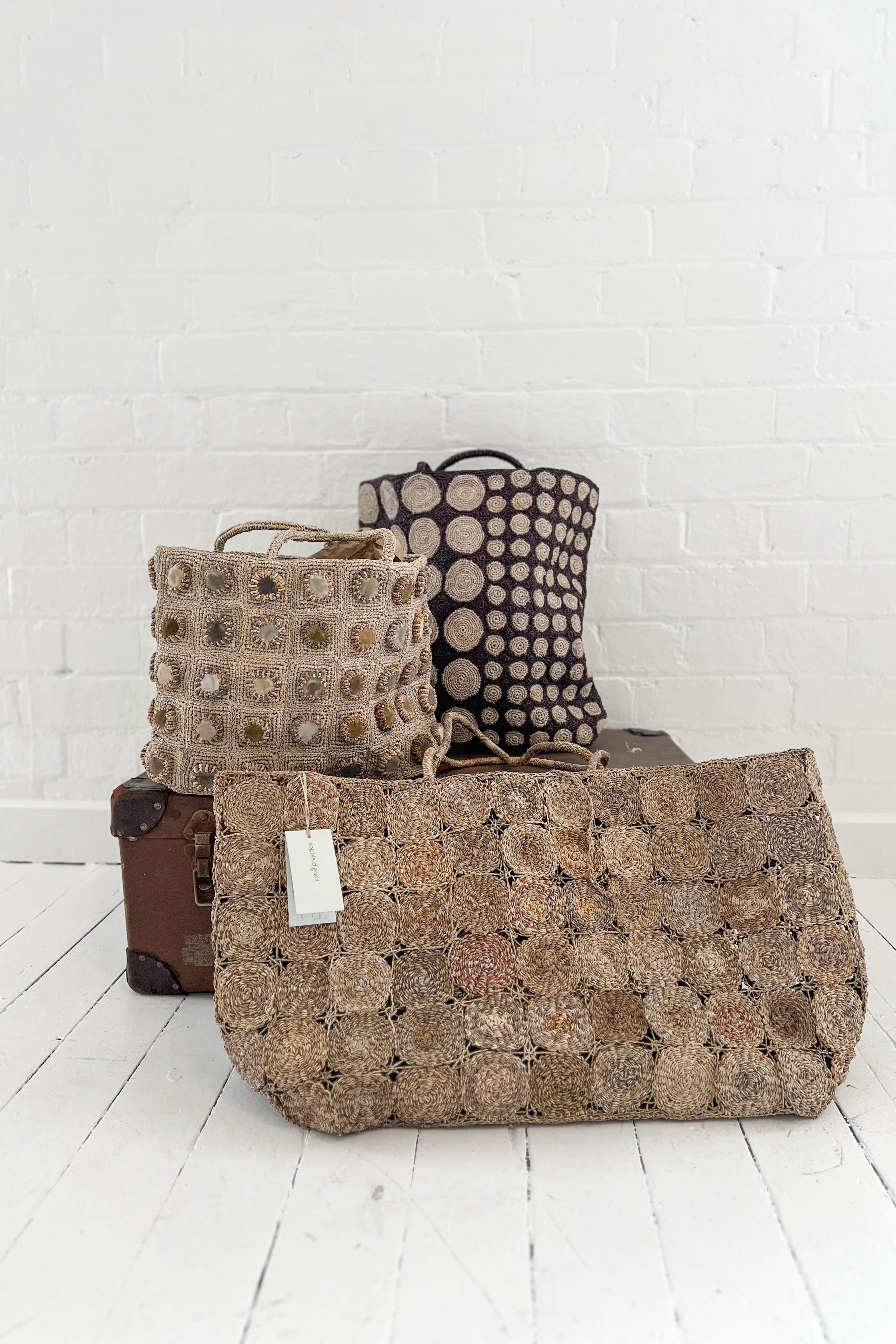 Sophie Digard | Large Tote Bag | Cinnamon