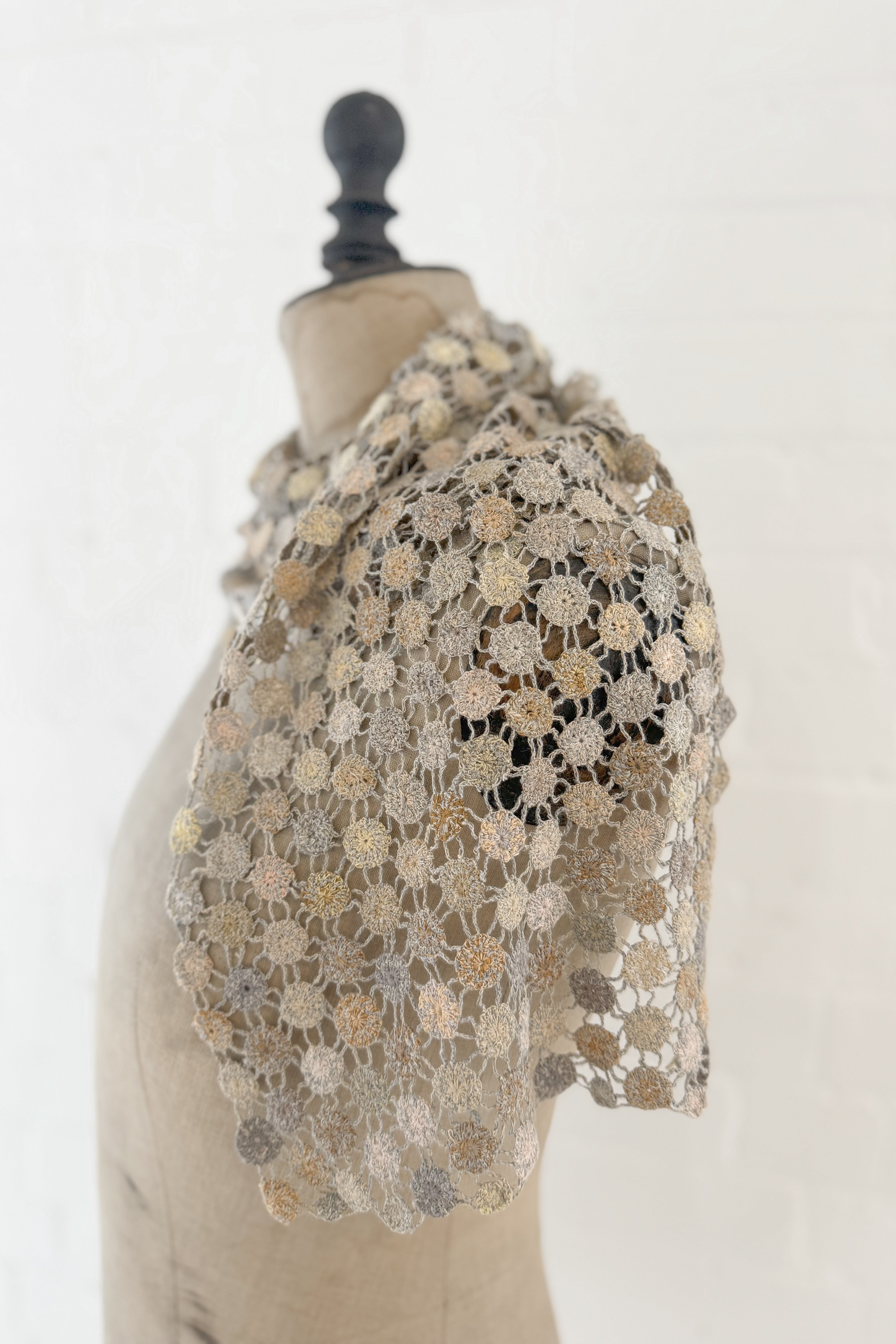 Sophie Digard | Linen Crochet Scarf | Priscilla