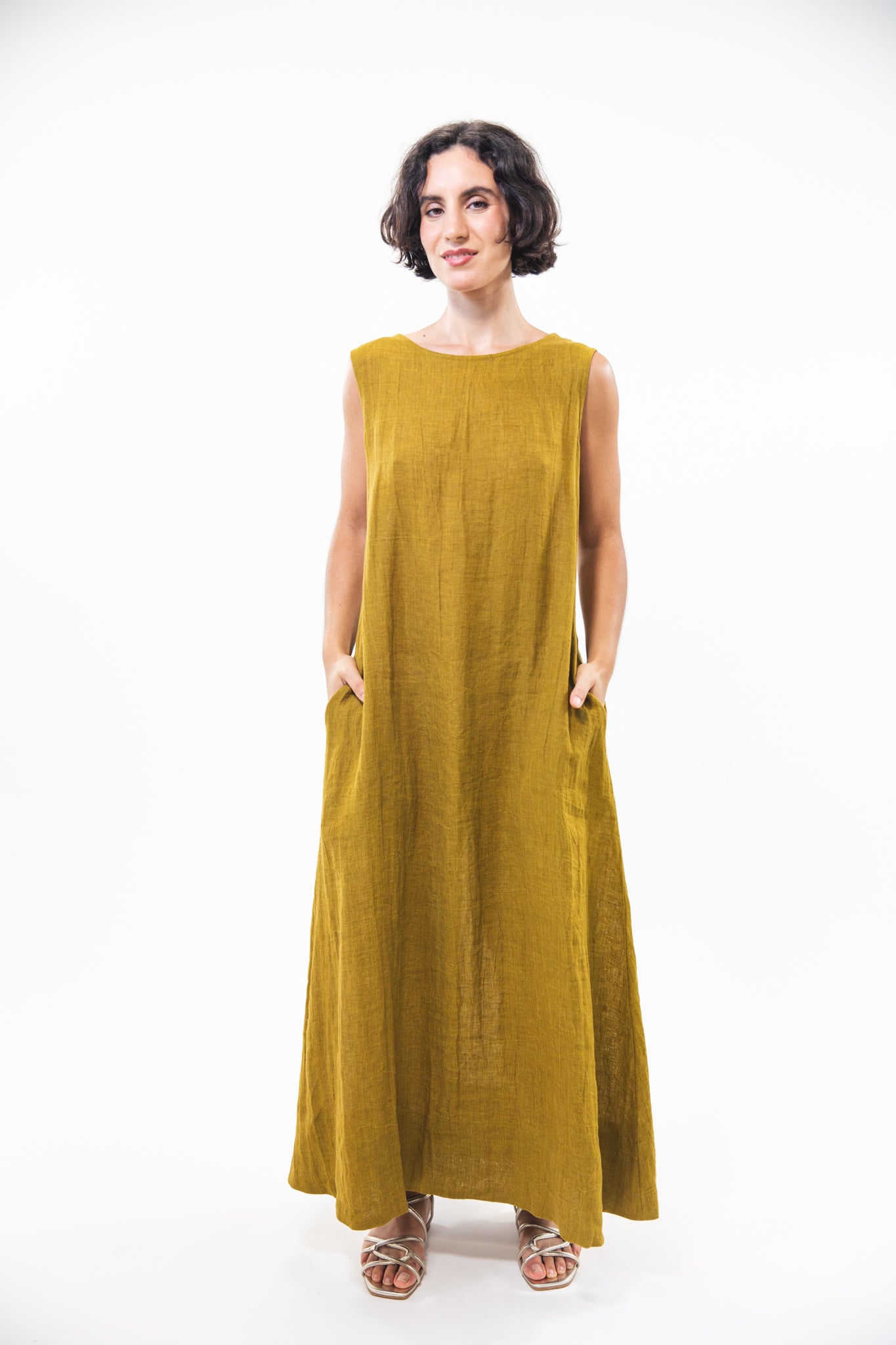 Albert Dress | Antique Moss