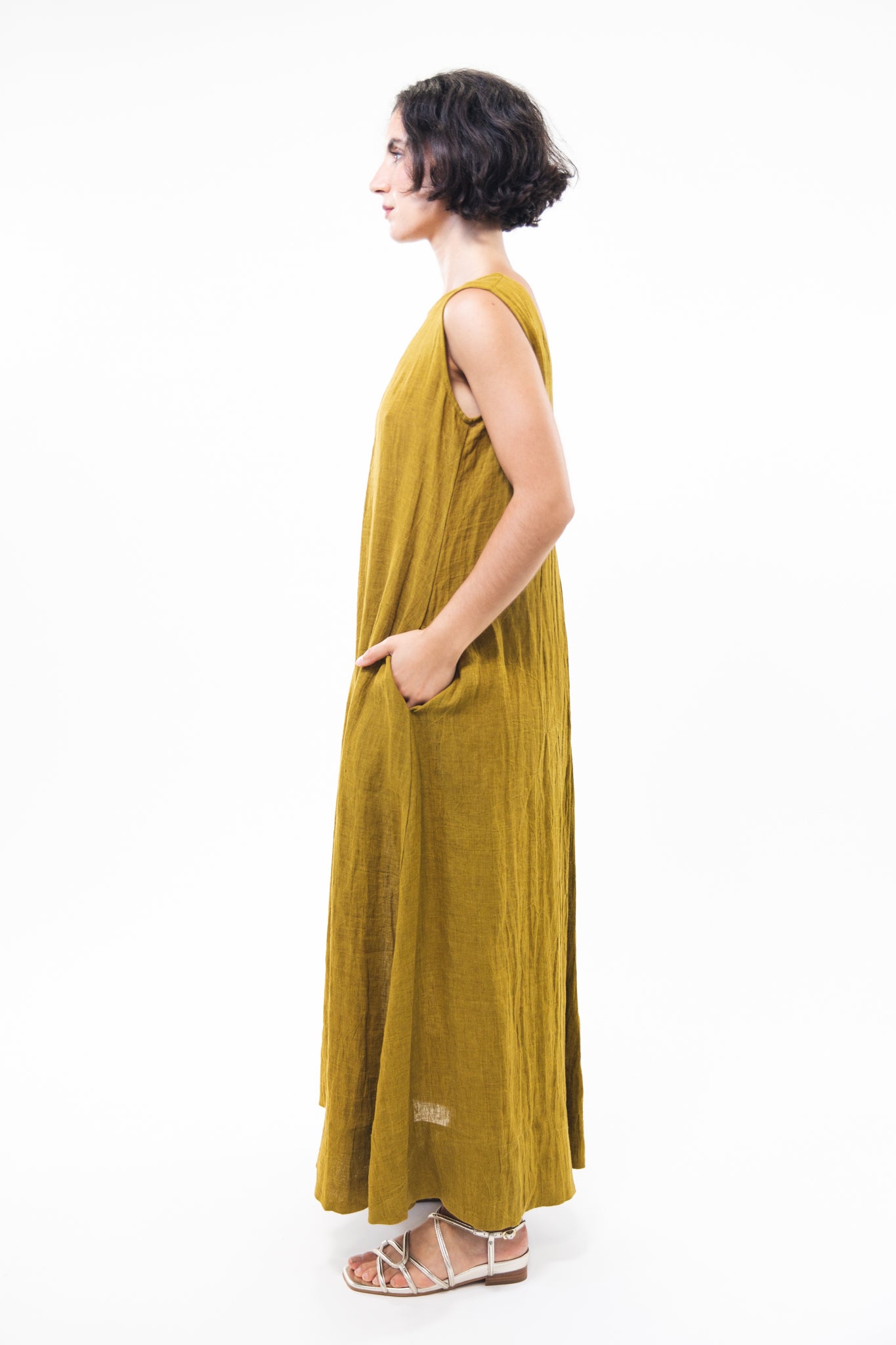 Albert Dress | Antique Moss