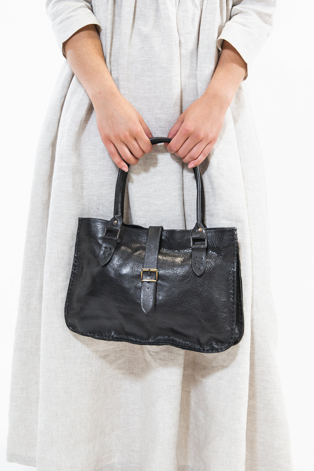 Ink Olives | Amsterdam Bag | Black