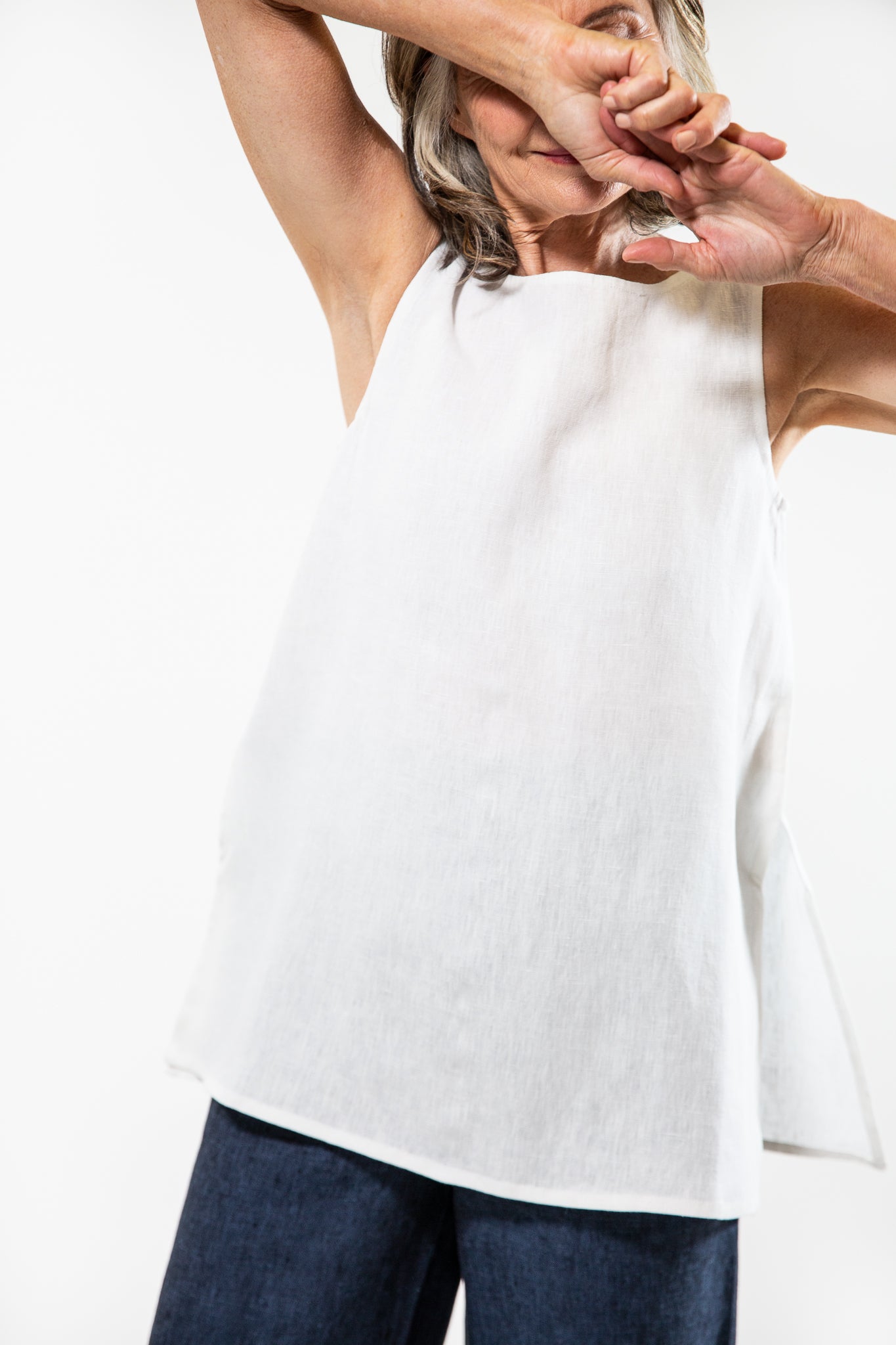 Asher Top | White