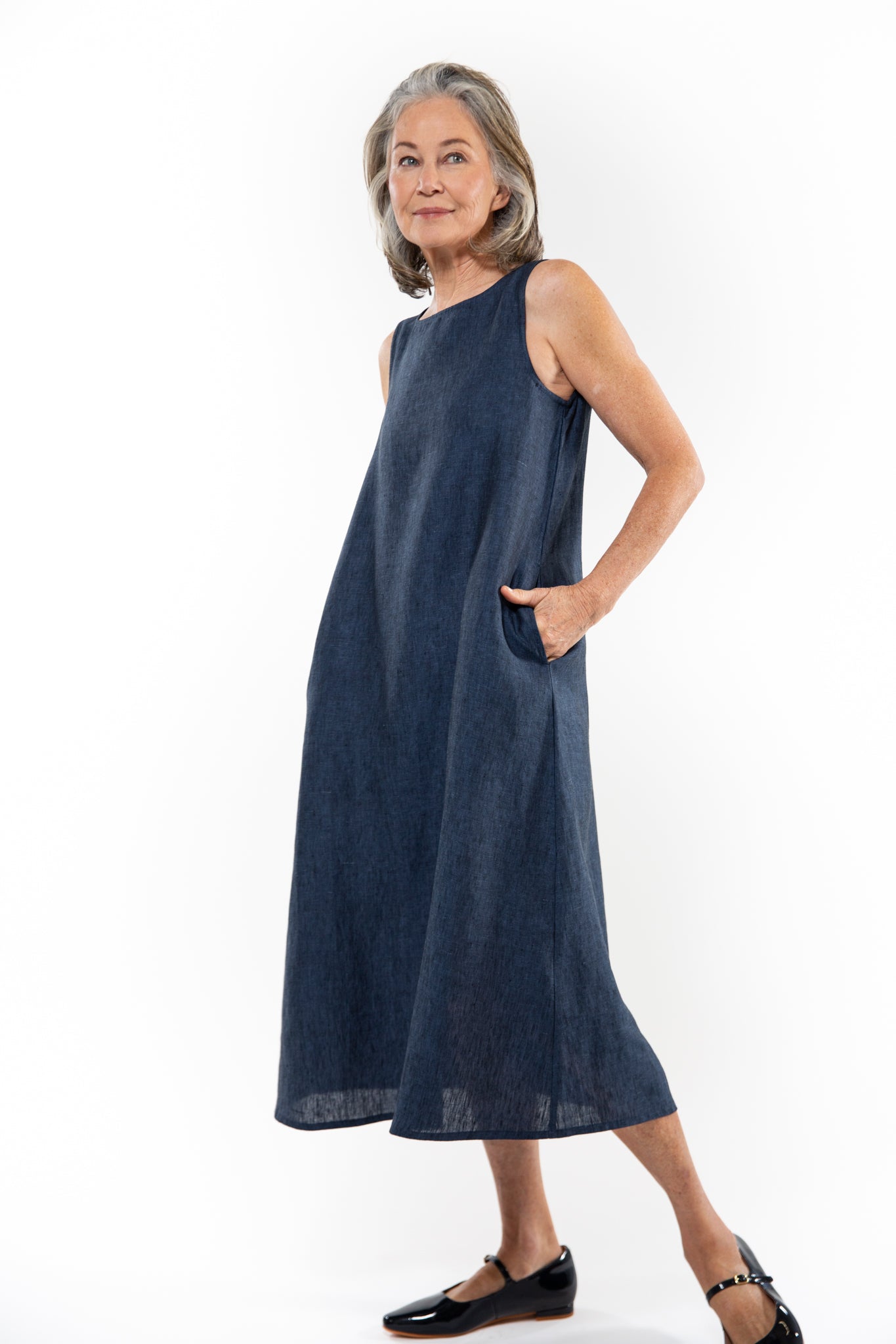 Asher Dress | Navy