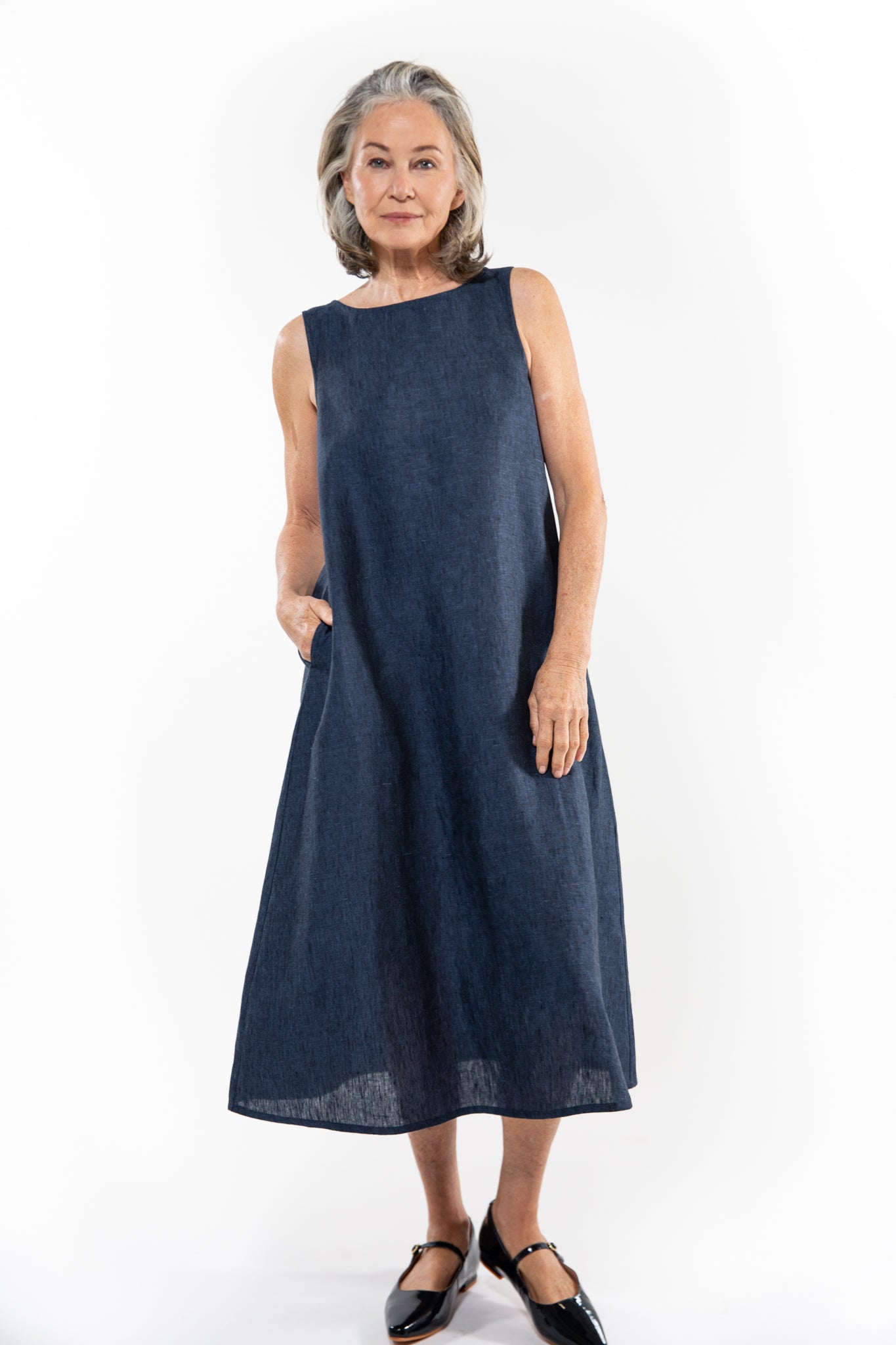 Asher Dress | Navy