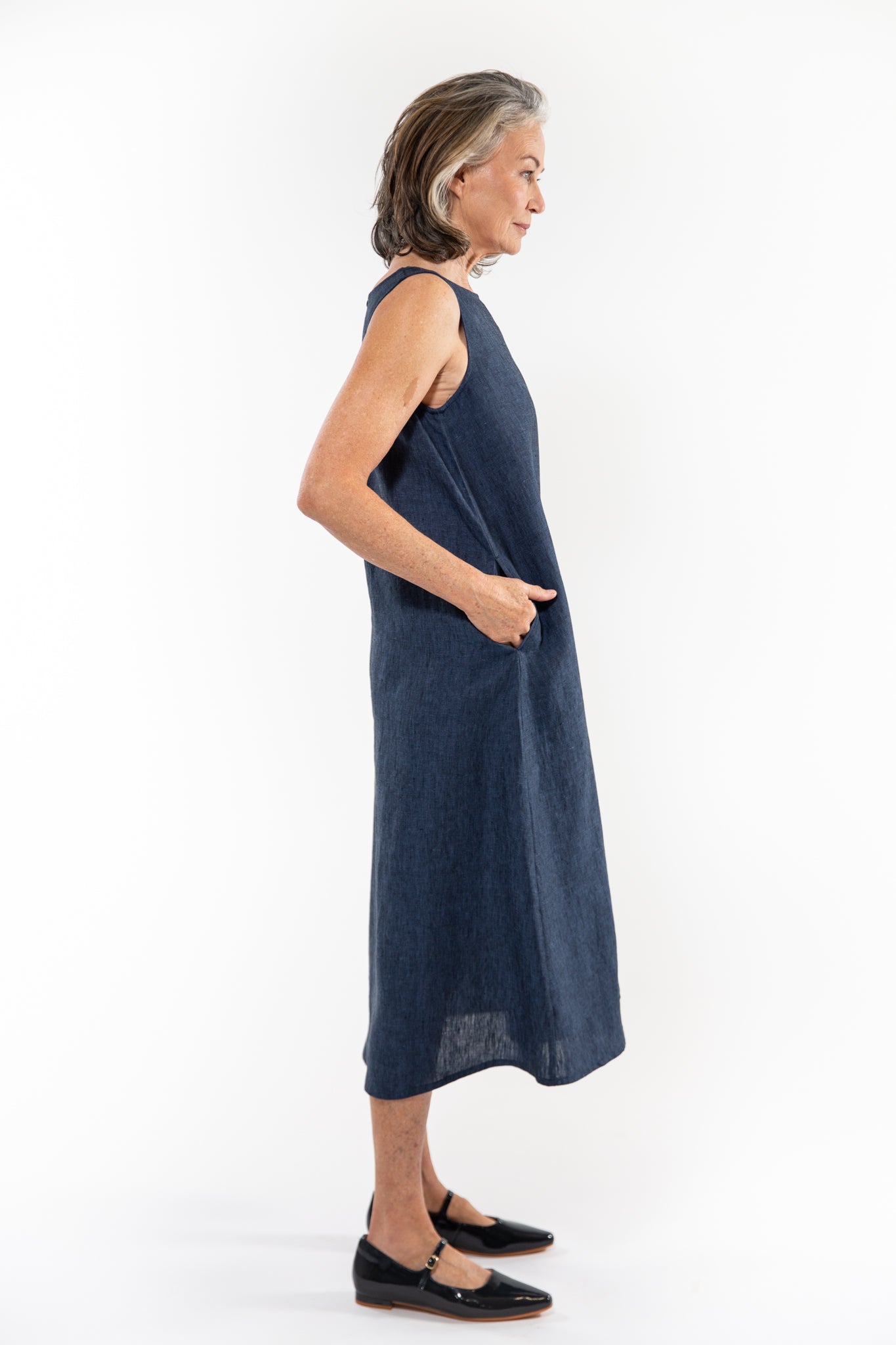 Asher Dress | Navy