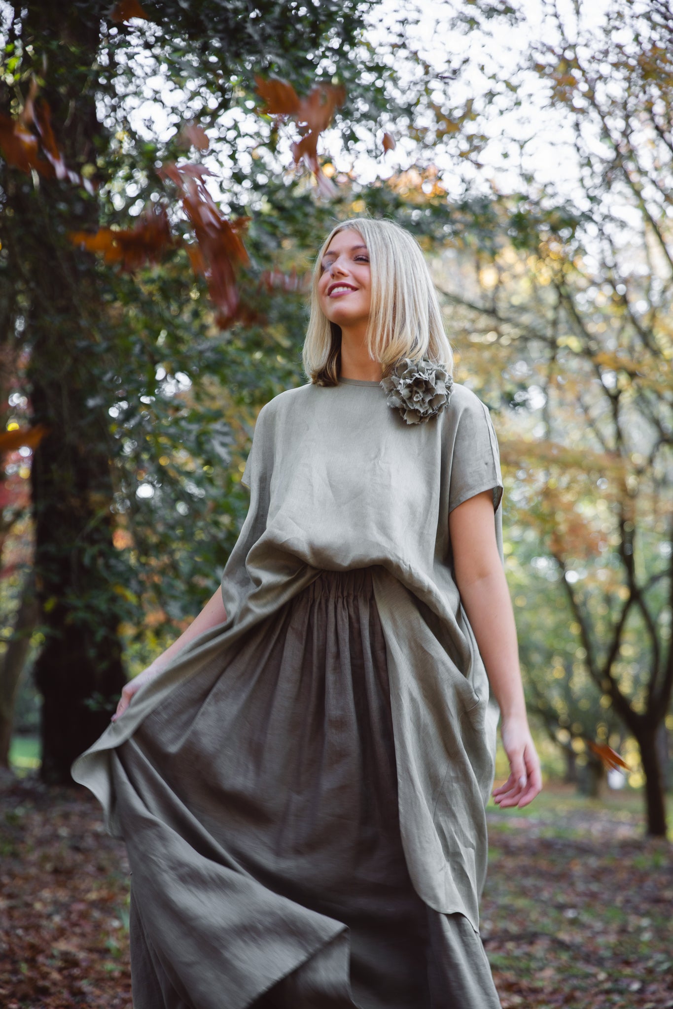 Aurora Top | Silver Sage