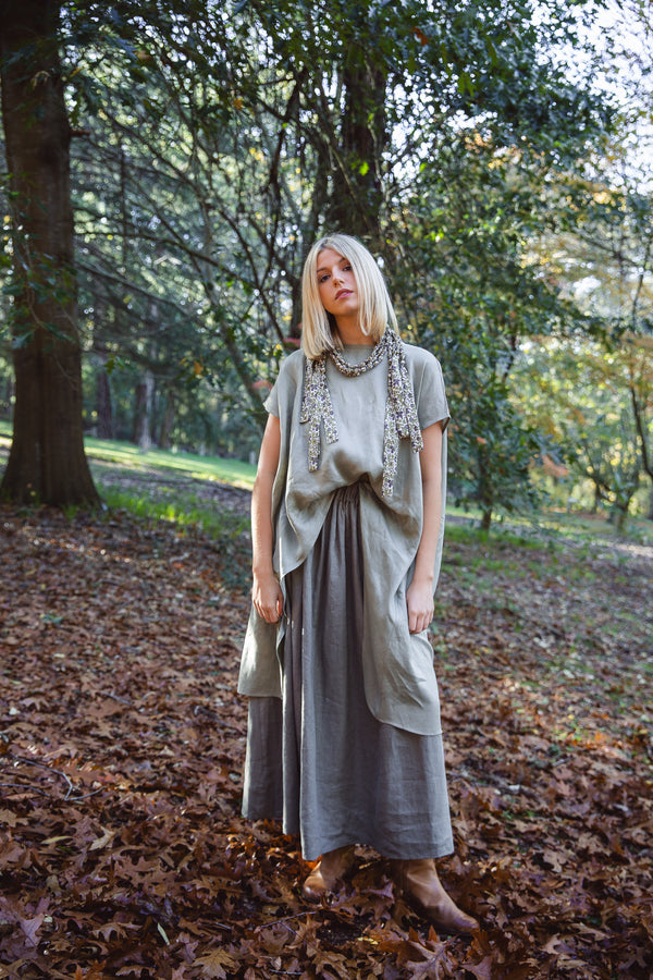 Leilani Skirt | Winter Moss