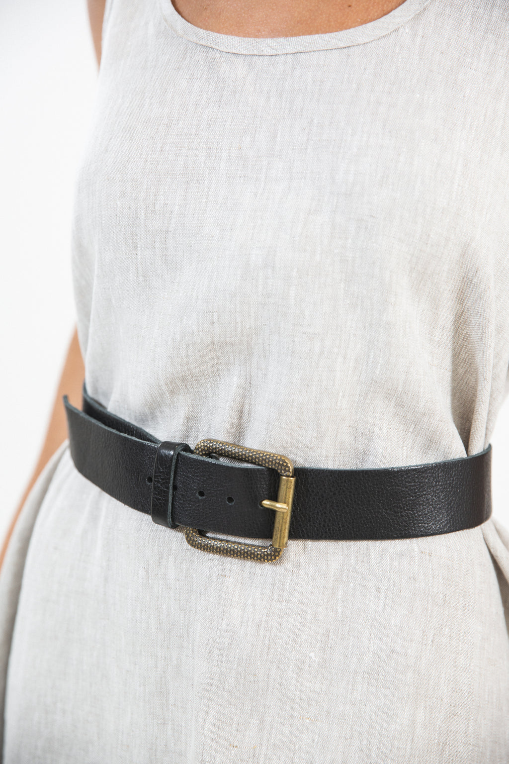 Ink Olives | Acero Belt | Black