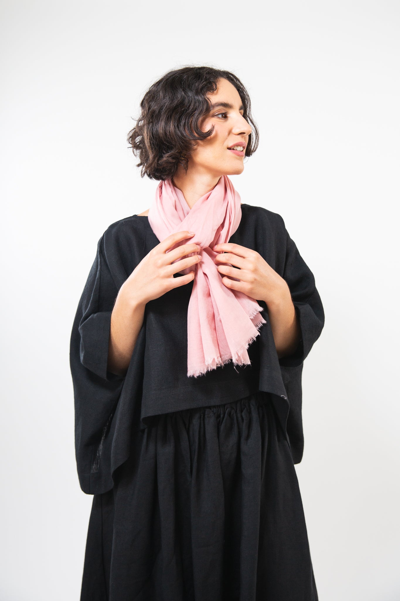 Cotton Scarf | Blush