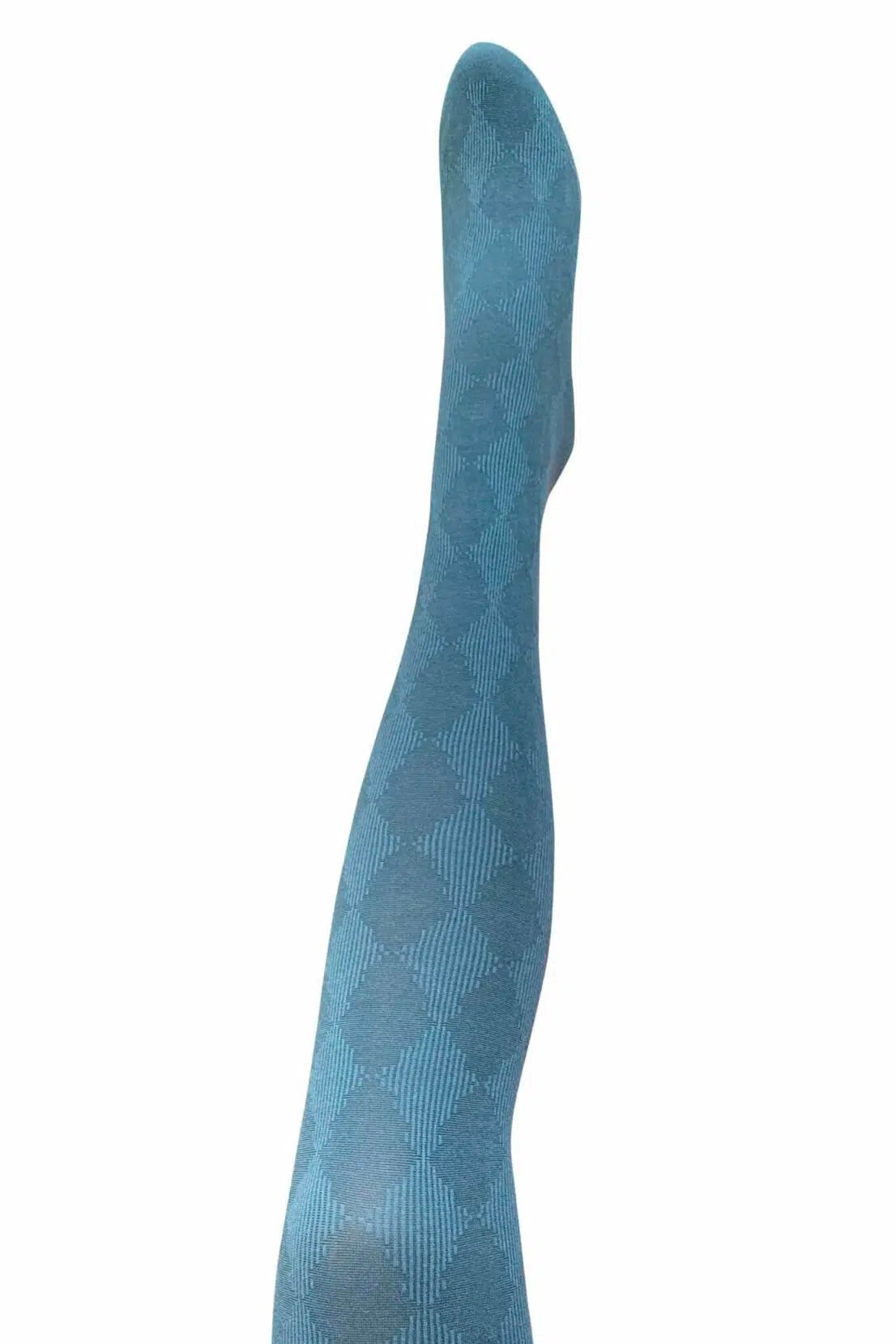 Tightology | Pine Blue Organic Cotton Tights