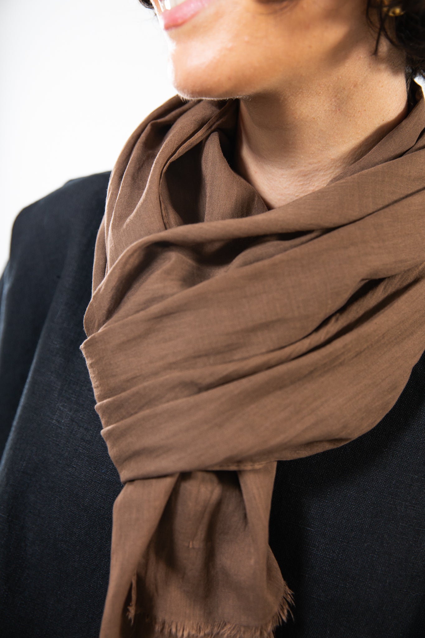 Cotton Scarf | Cocoa