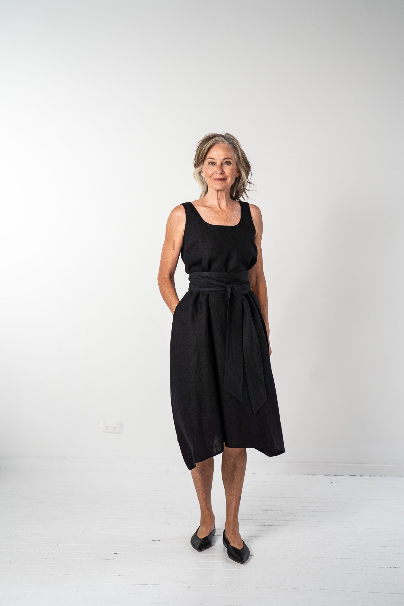 Danni Slip Dress | Black