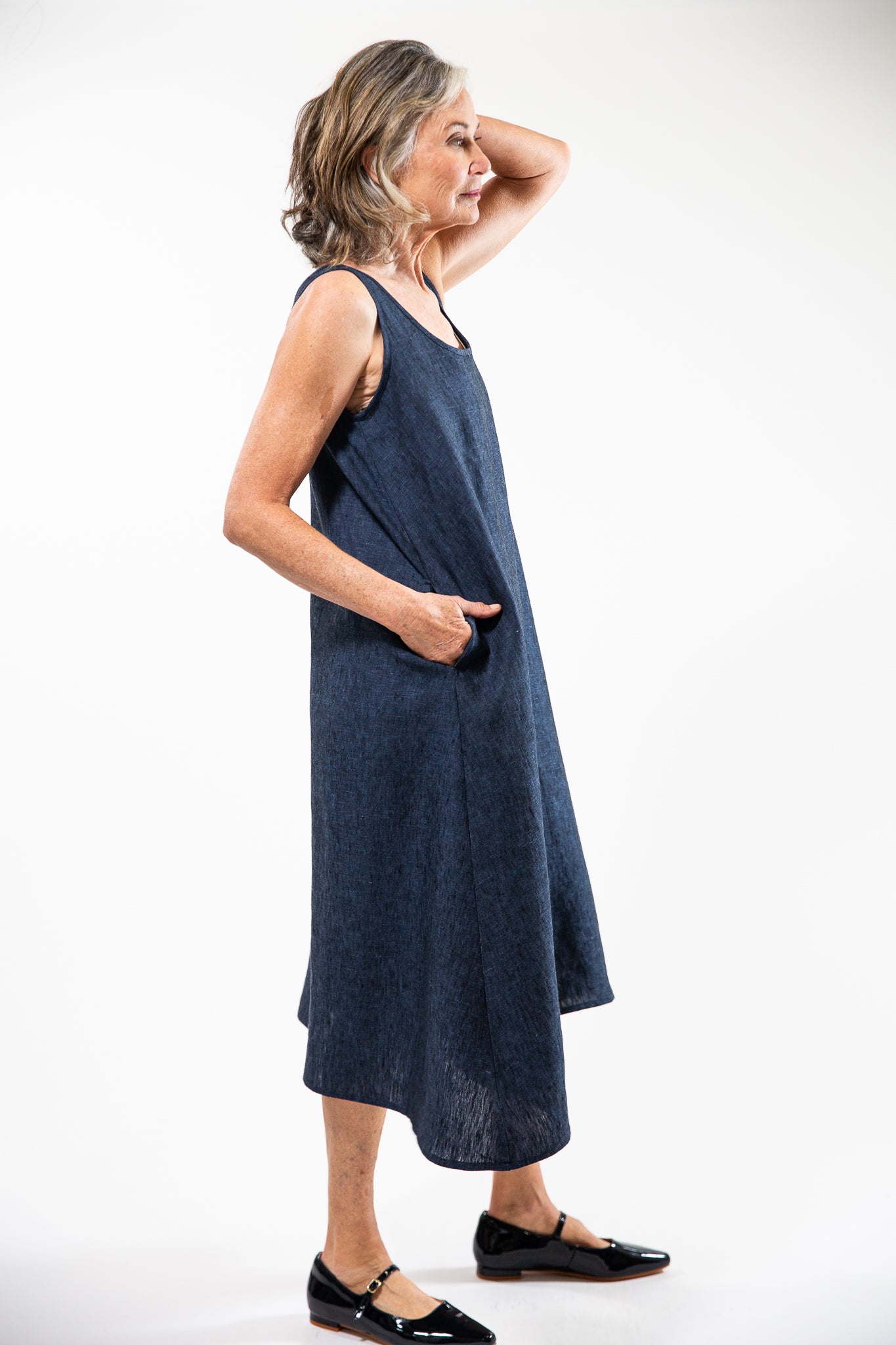 Danni Slip Dress | Navy