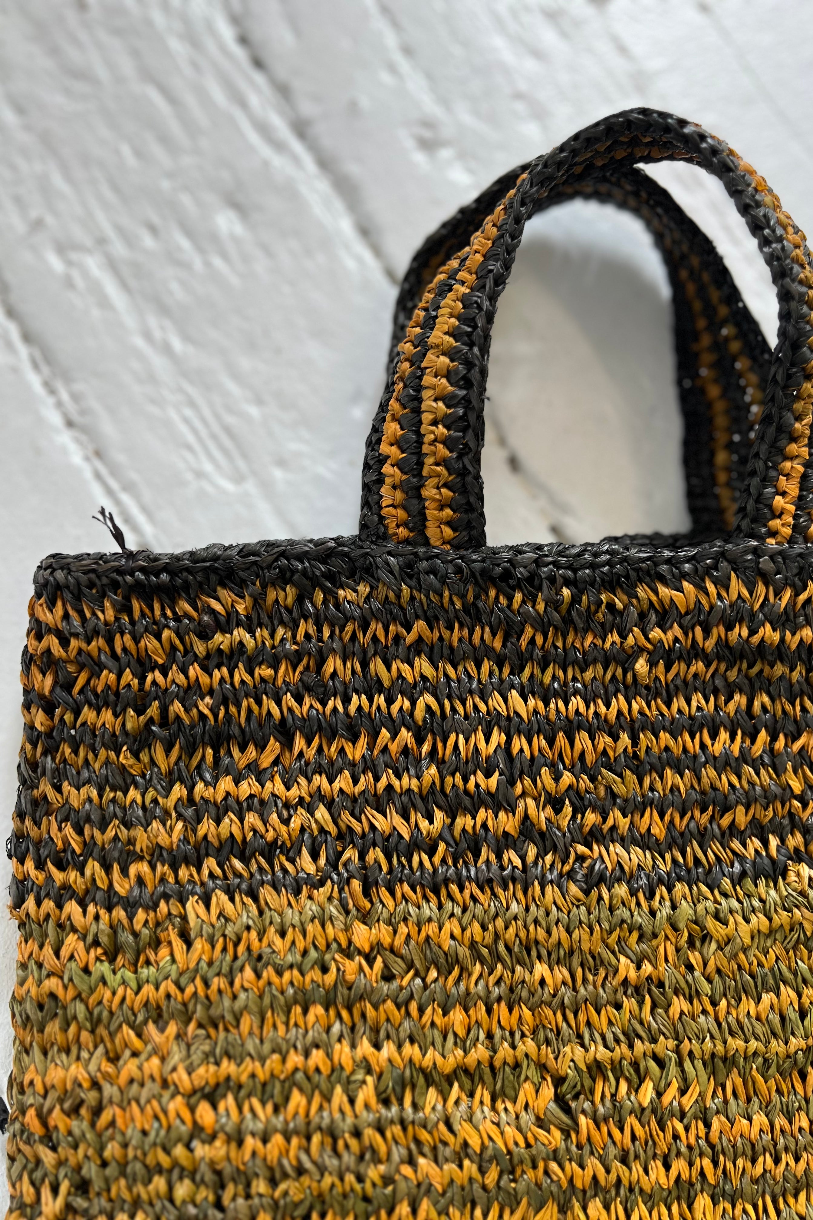 Sophie Digard | Small Handled Mini Tote Bag | Tapenade