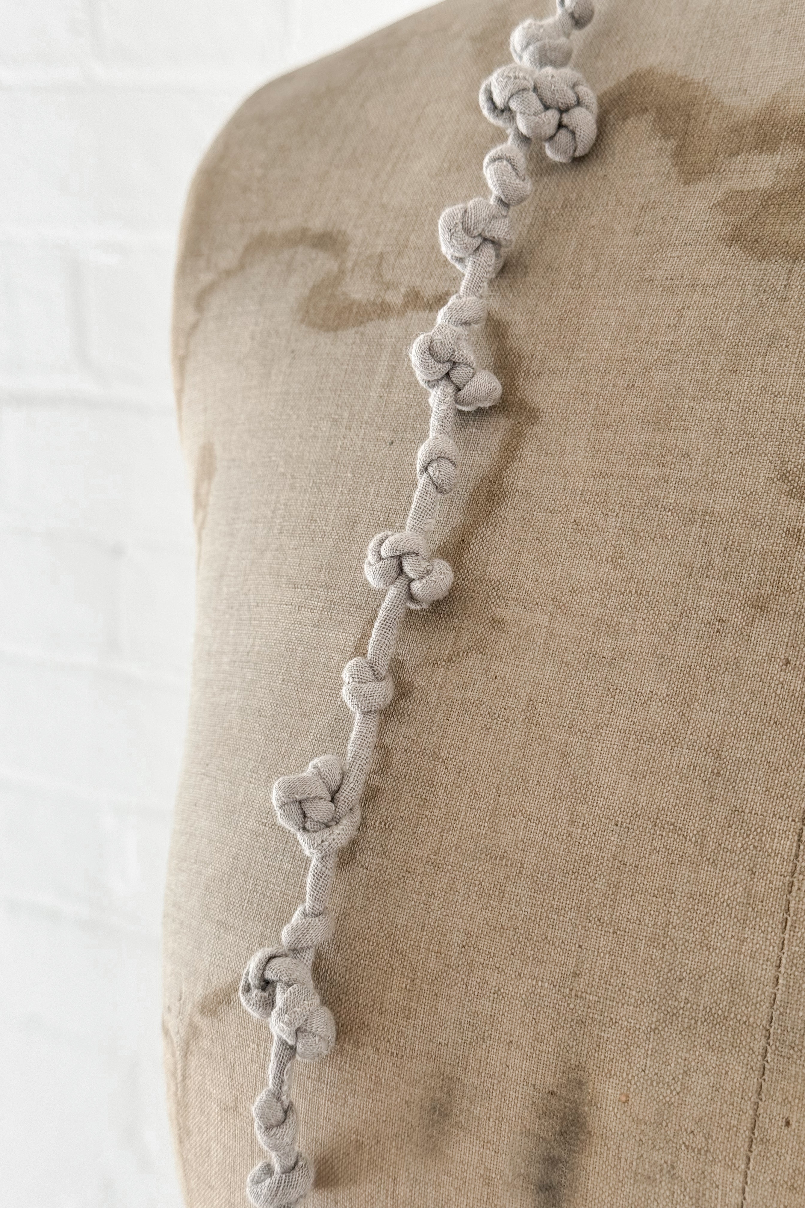 Sophie Digard | Knotted Linen Necklace | Sarah