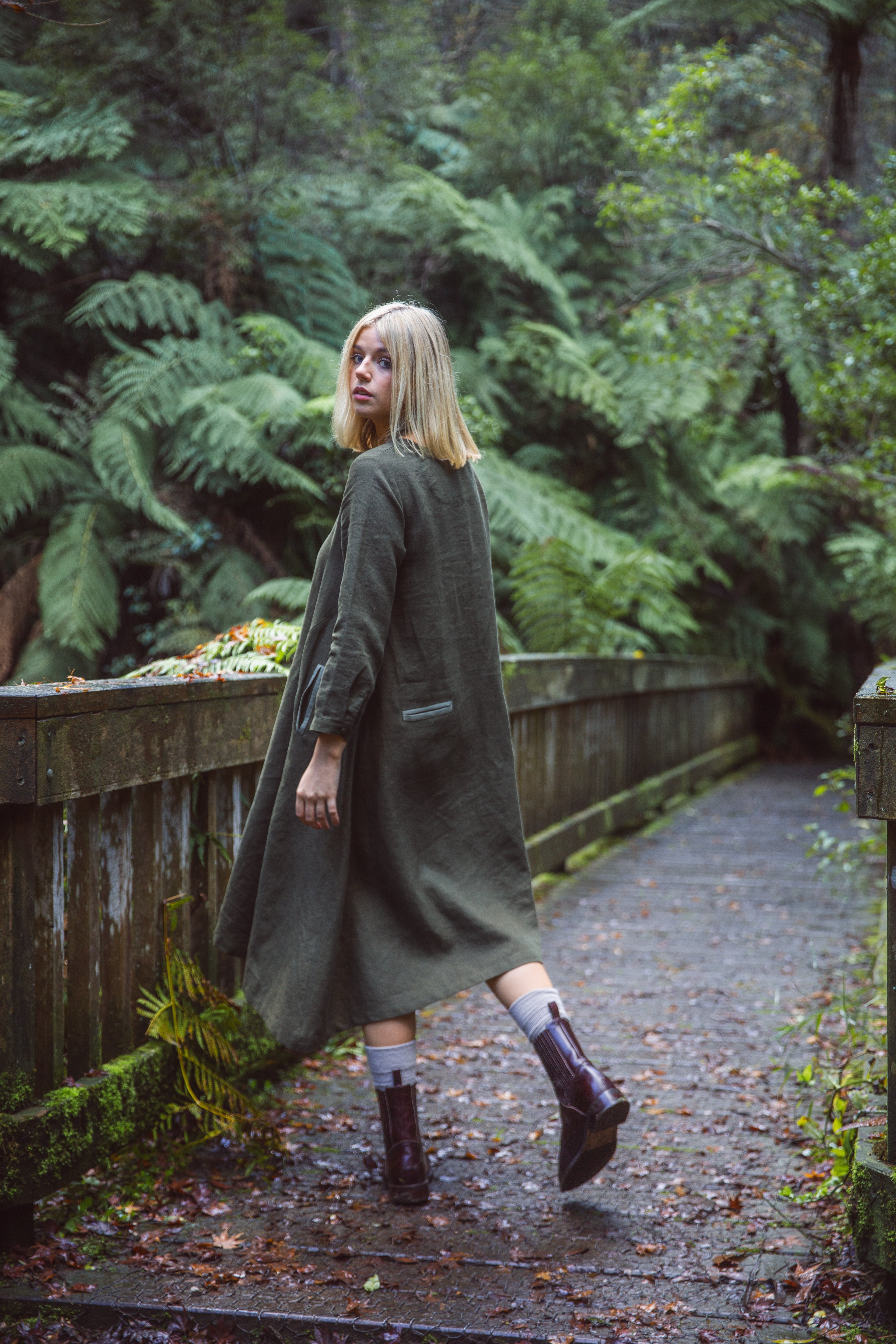 Evie Dress | Vetiver