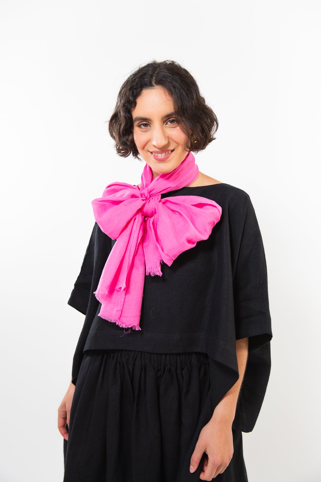 Cotton Scarf | Flamingo