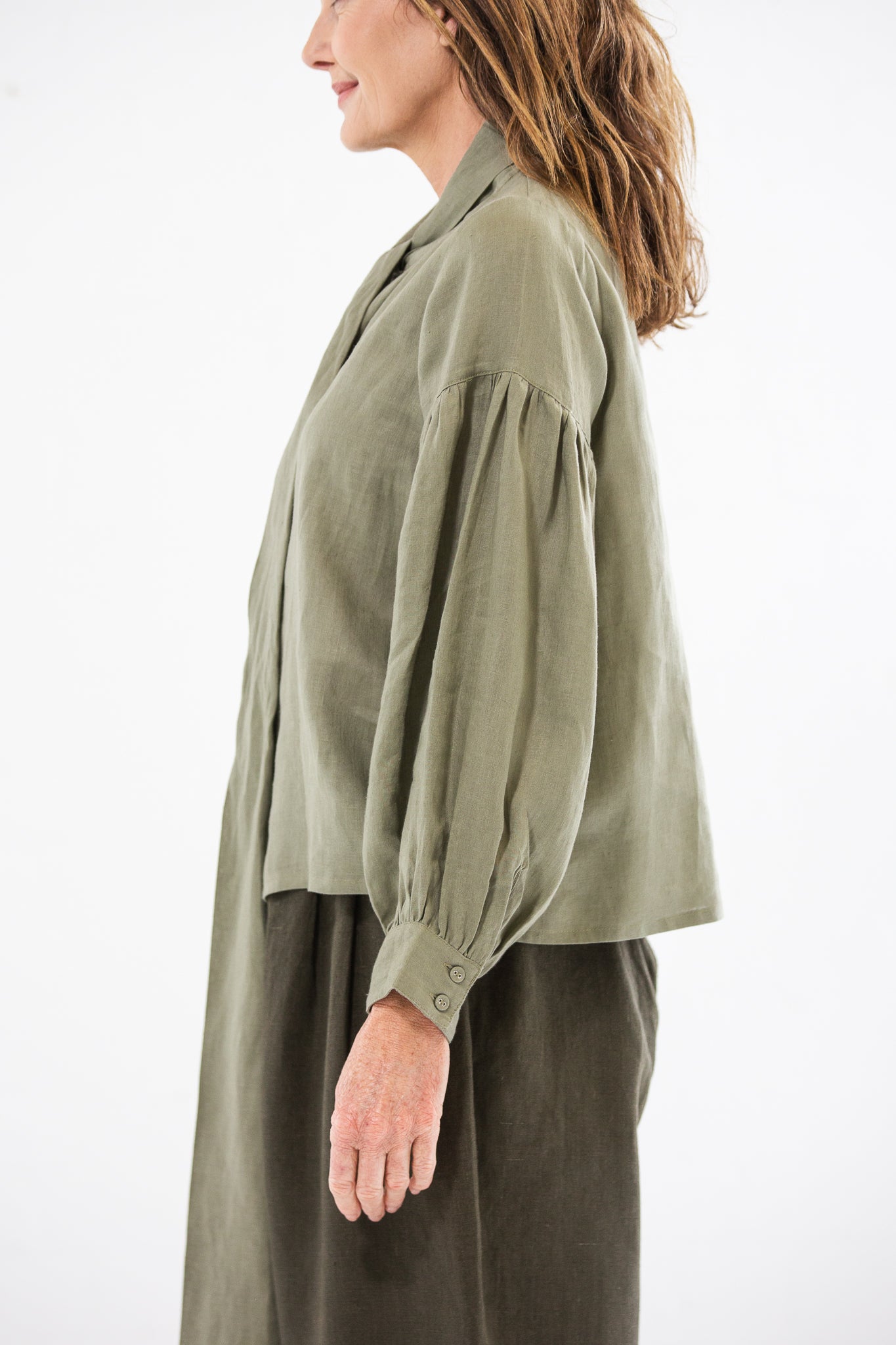 Franklin Blouse | Silver Sage