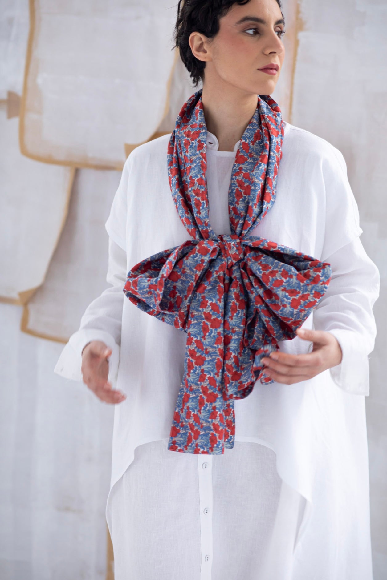 Obi Scarf | Made with Liberty Fabric | Clementina