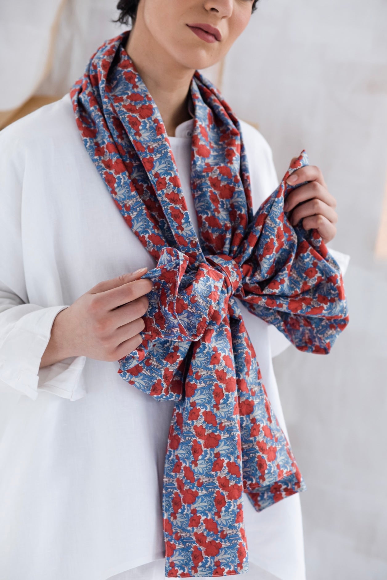 Obi Scarf | Made with Liberty Fabric | Clementina