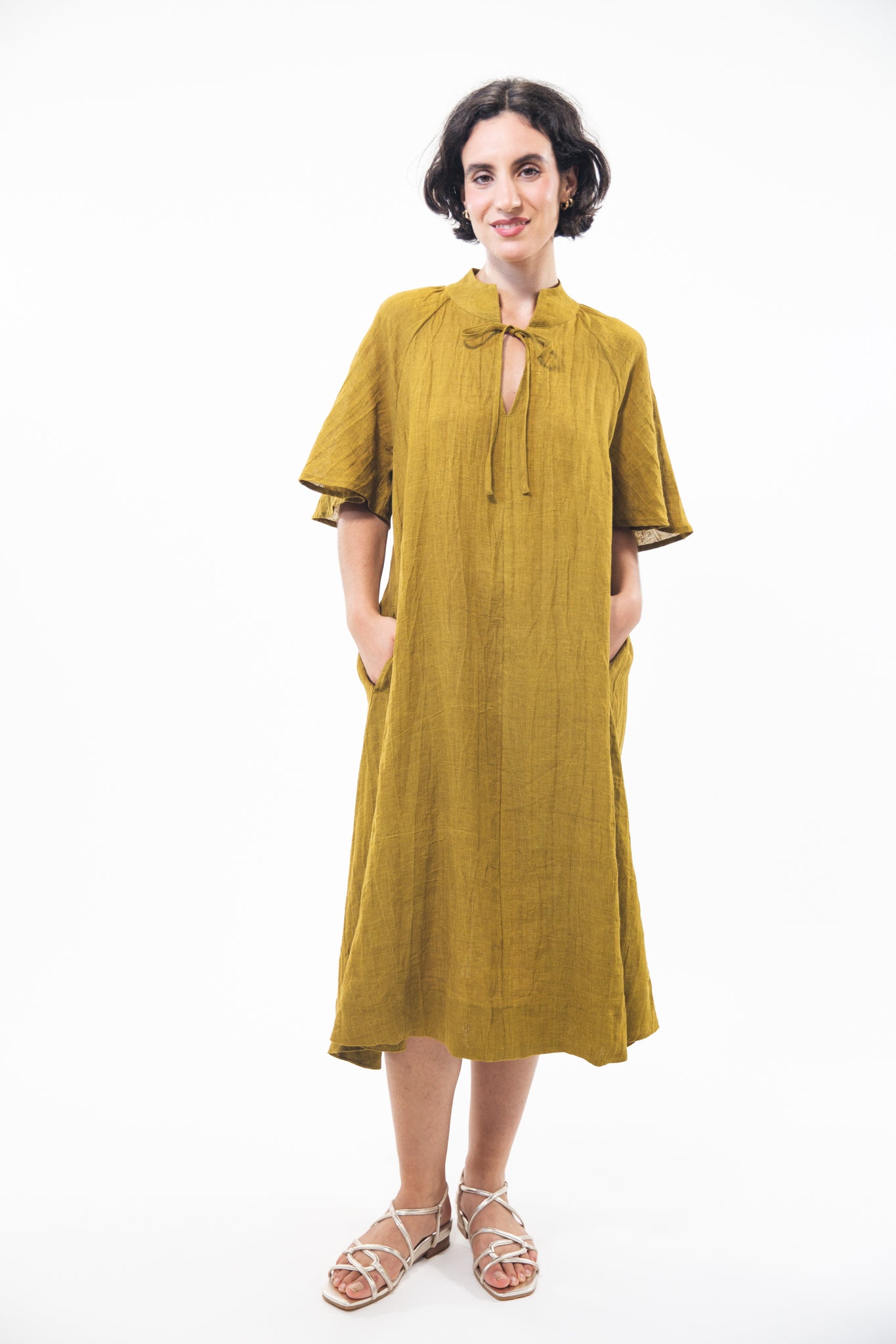 Gaynor Dress | Antique Moss