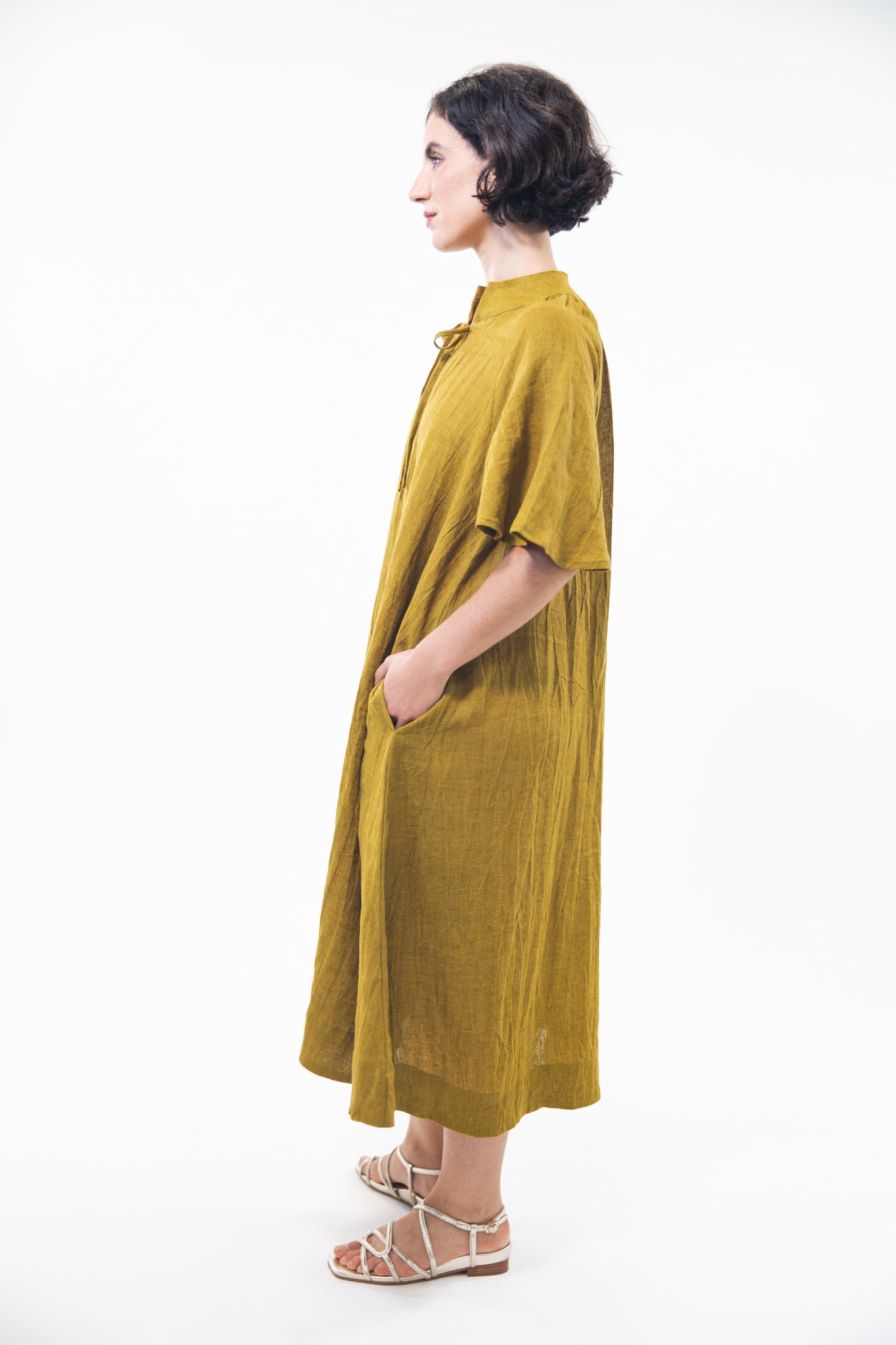 Gaynor Dress | Antique Moss