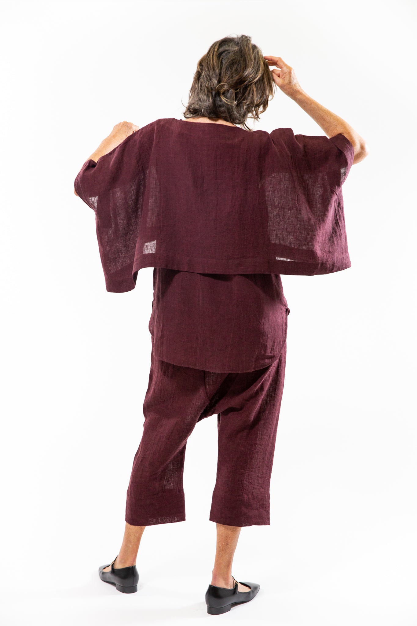 Ginza Pant | Merlot