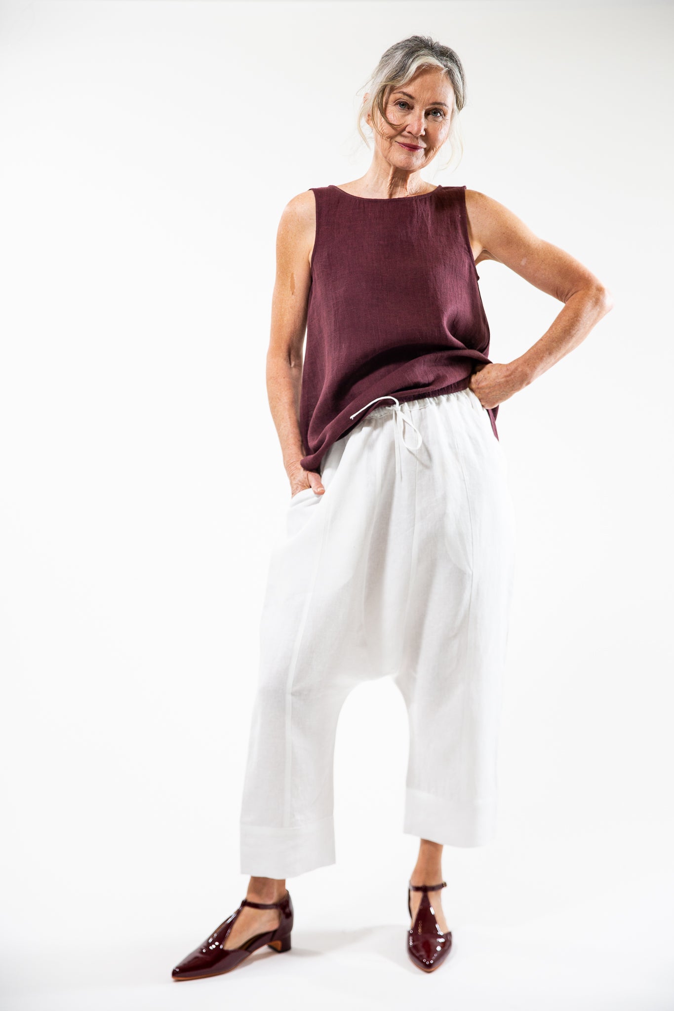 Ginza Pant | White