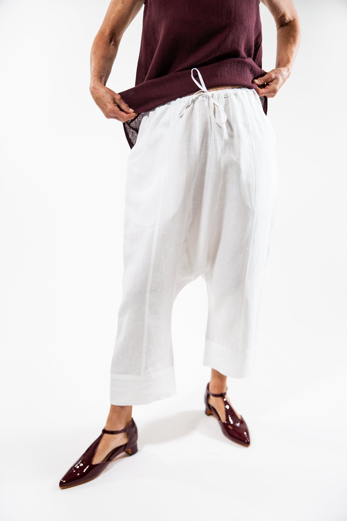 Ginza Pant | White