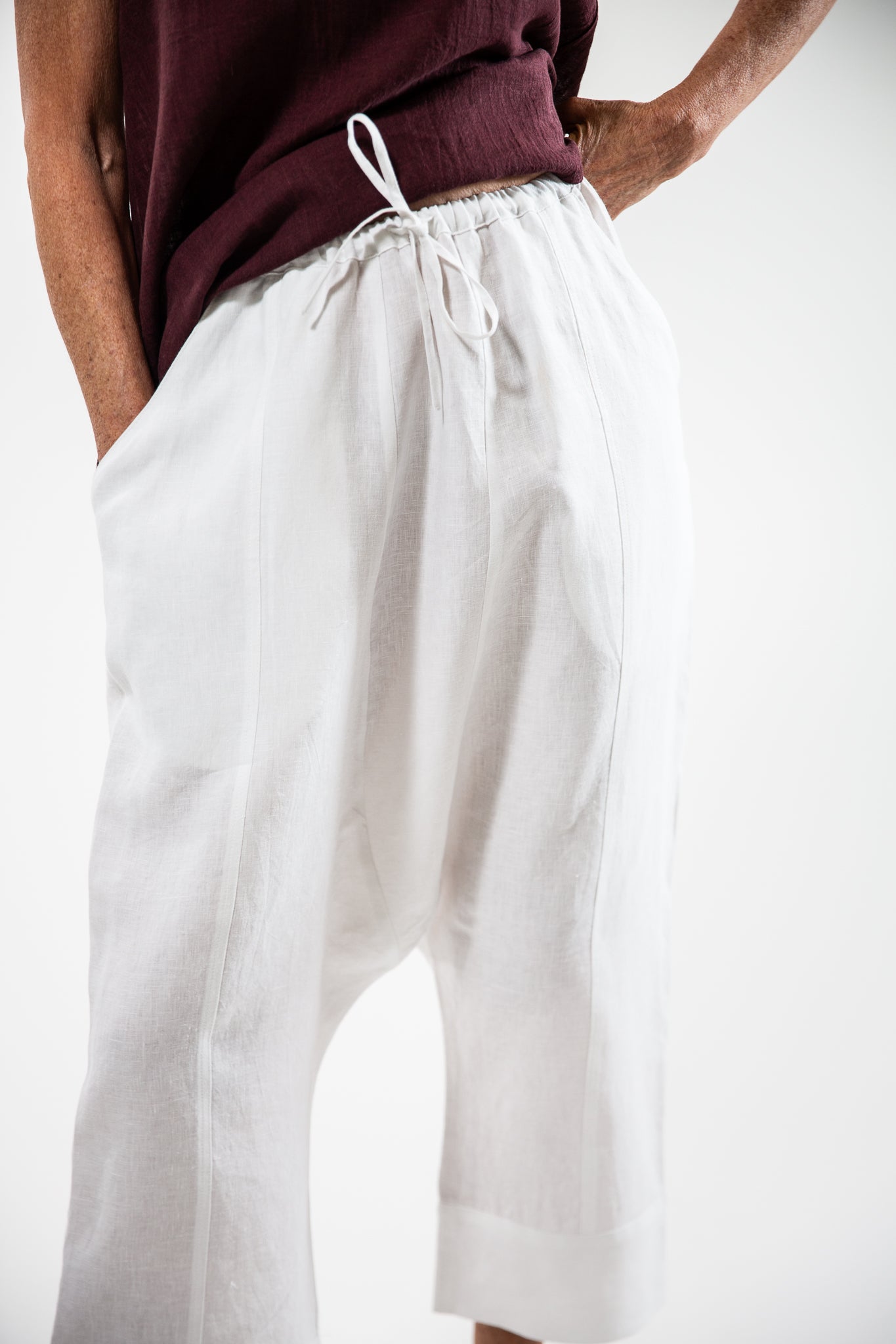 Ginza Pant | White