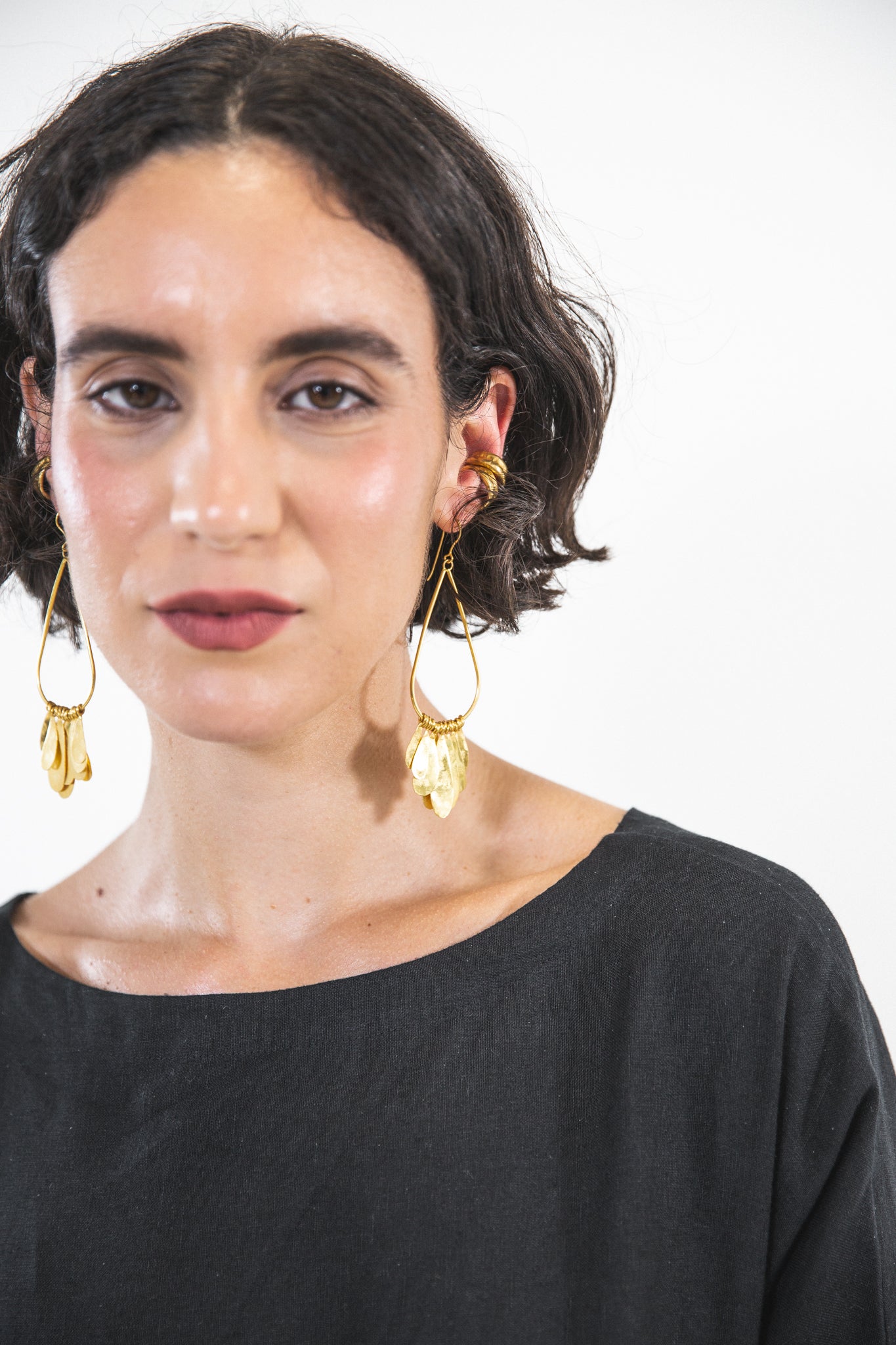 Ewa Jewelry | Latoma Earrings | Gold