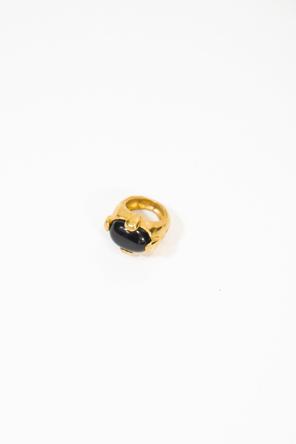 EWA Tribal | Onyx Ring | Gold