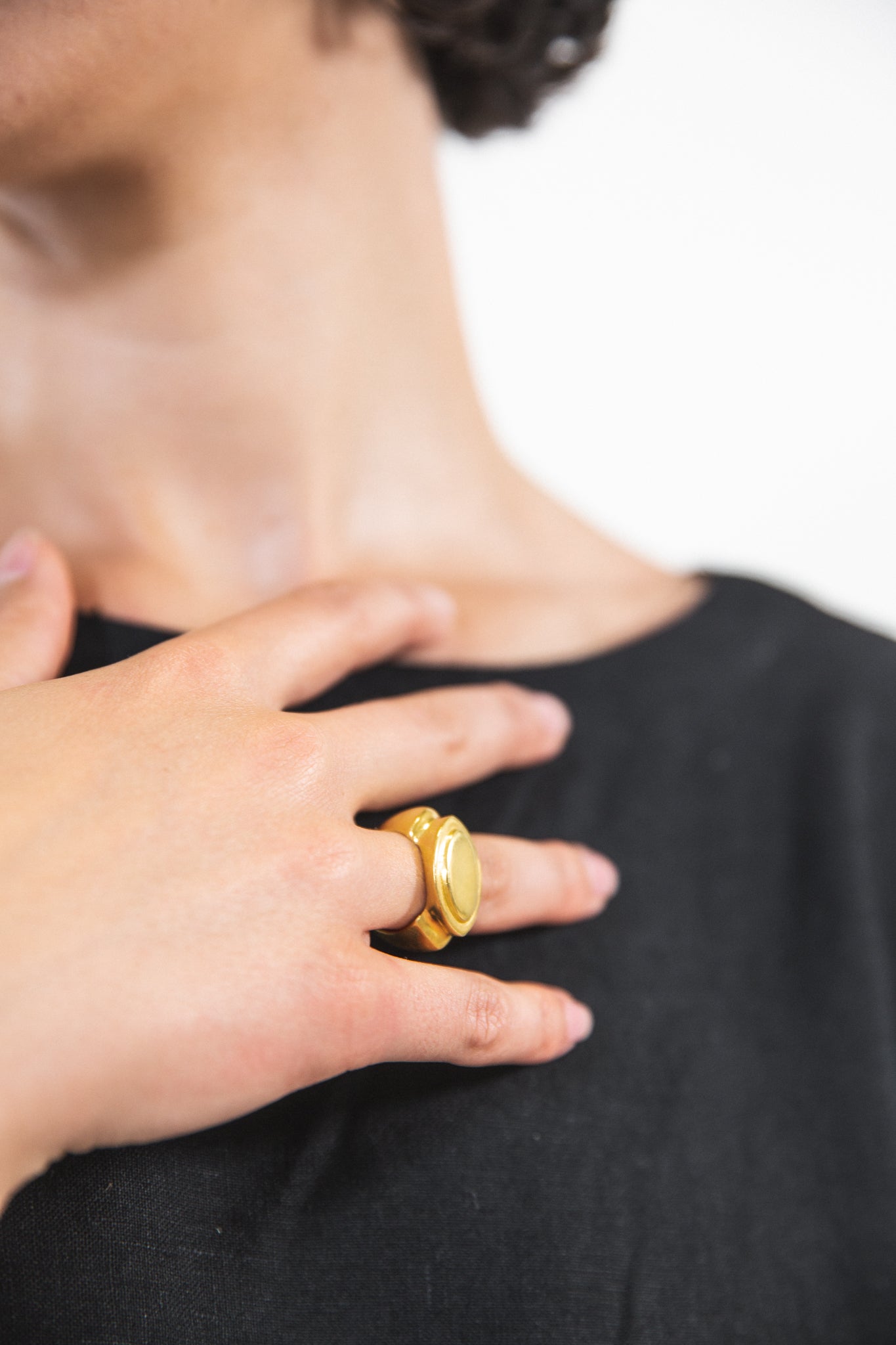 Ewa Jewelry | Pinkie Ring | Gold