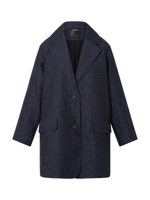 Izumi Blazer | Navy