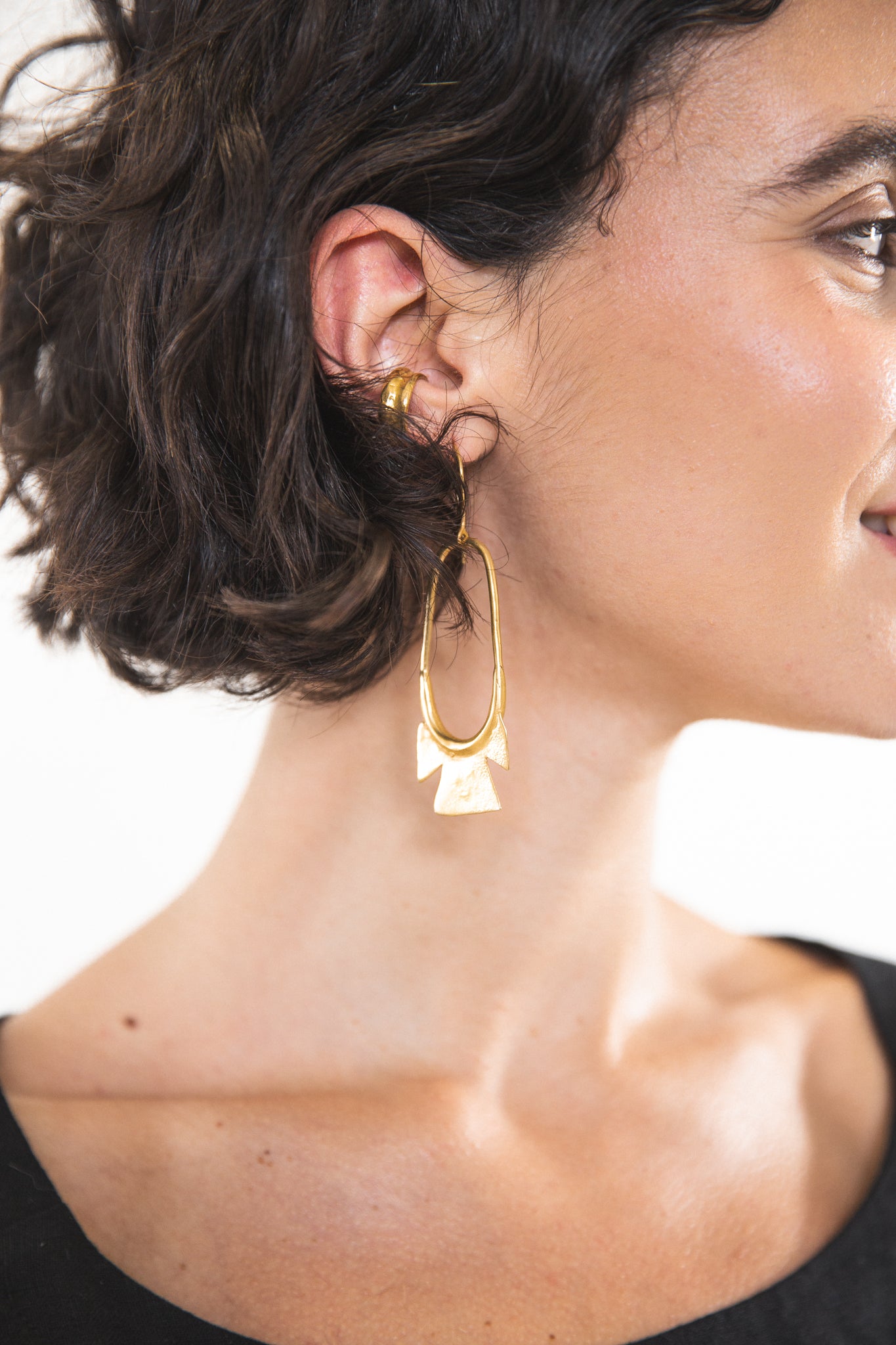 EWA Tribal | Krisa Earrings | Gold