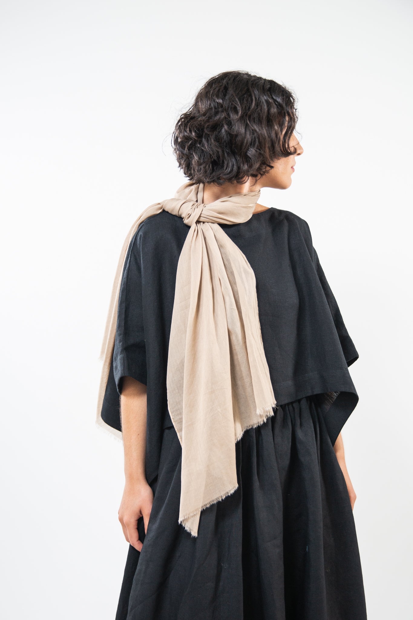 Cotton Scarf | Latte